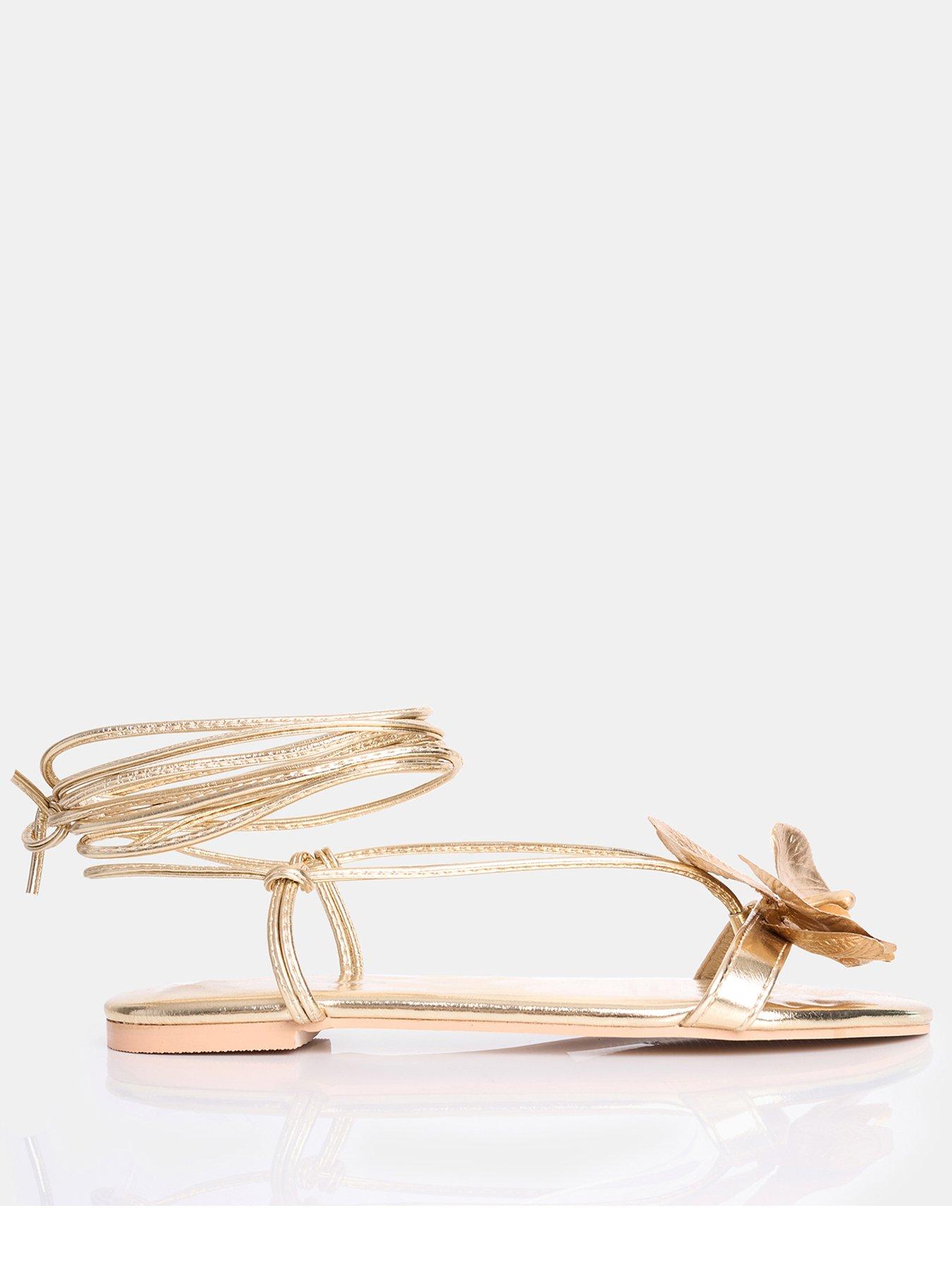 public-desire-magnolia-flower-detail-flat-sandal-gold