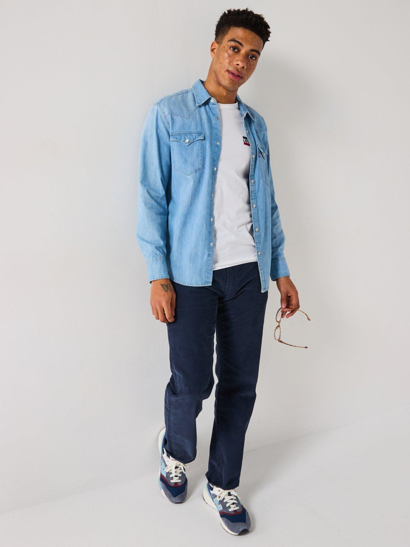  image of levis-555-relaxed-straight-fit-jeans-nightfall-navy-dark-blue