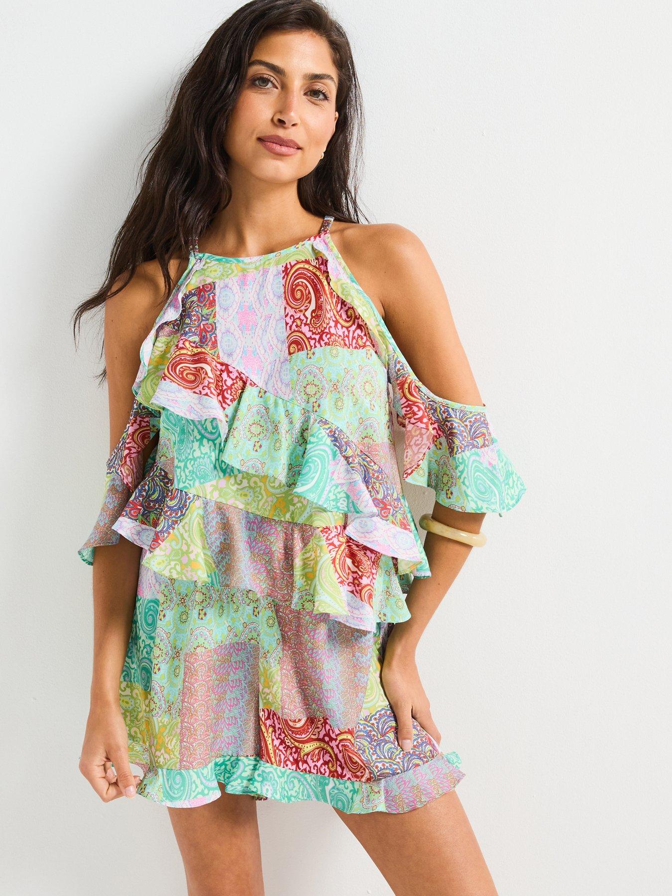 v-by-very-cold-shoulder-ruffle-playsuit-multi