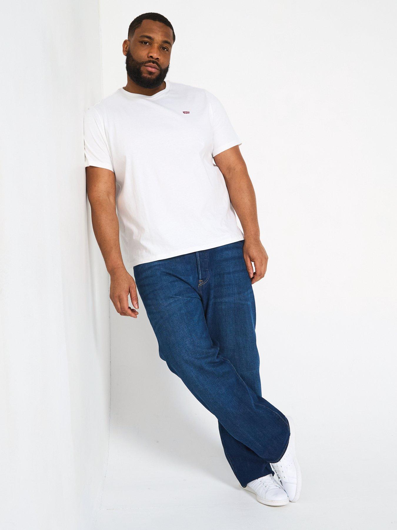  image of levis-501-original-straight-fit-big-amp-tall-jeans-10ft-over-head-blue