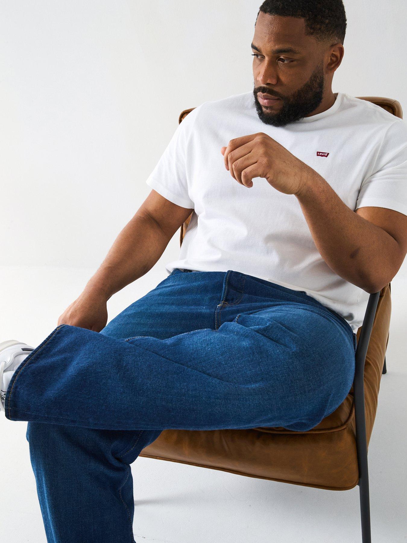  image of levis-501-original-straight-fit-big-amp-tall-jeans-10ft-over-head-blue