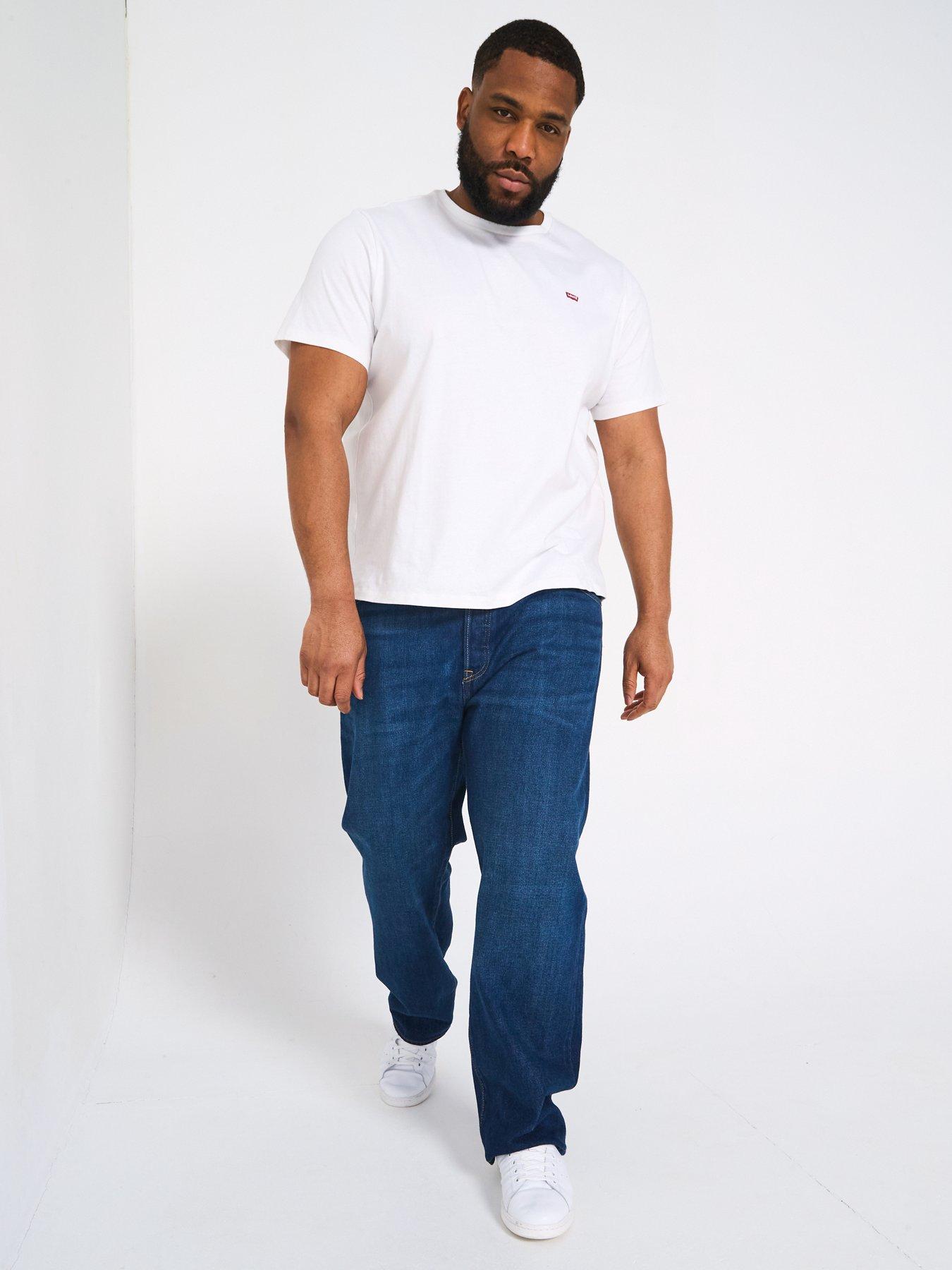  image of levis-501-original-straight-fit-big-amp-tall-jeans-10ft-over-head-blue