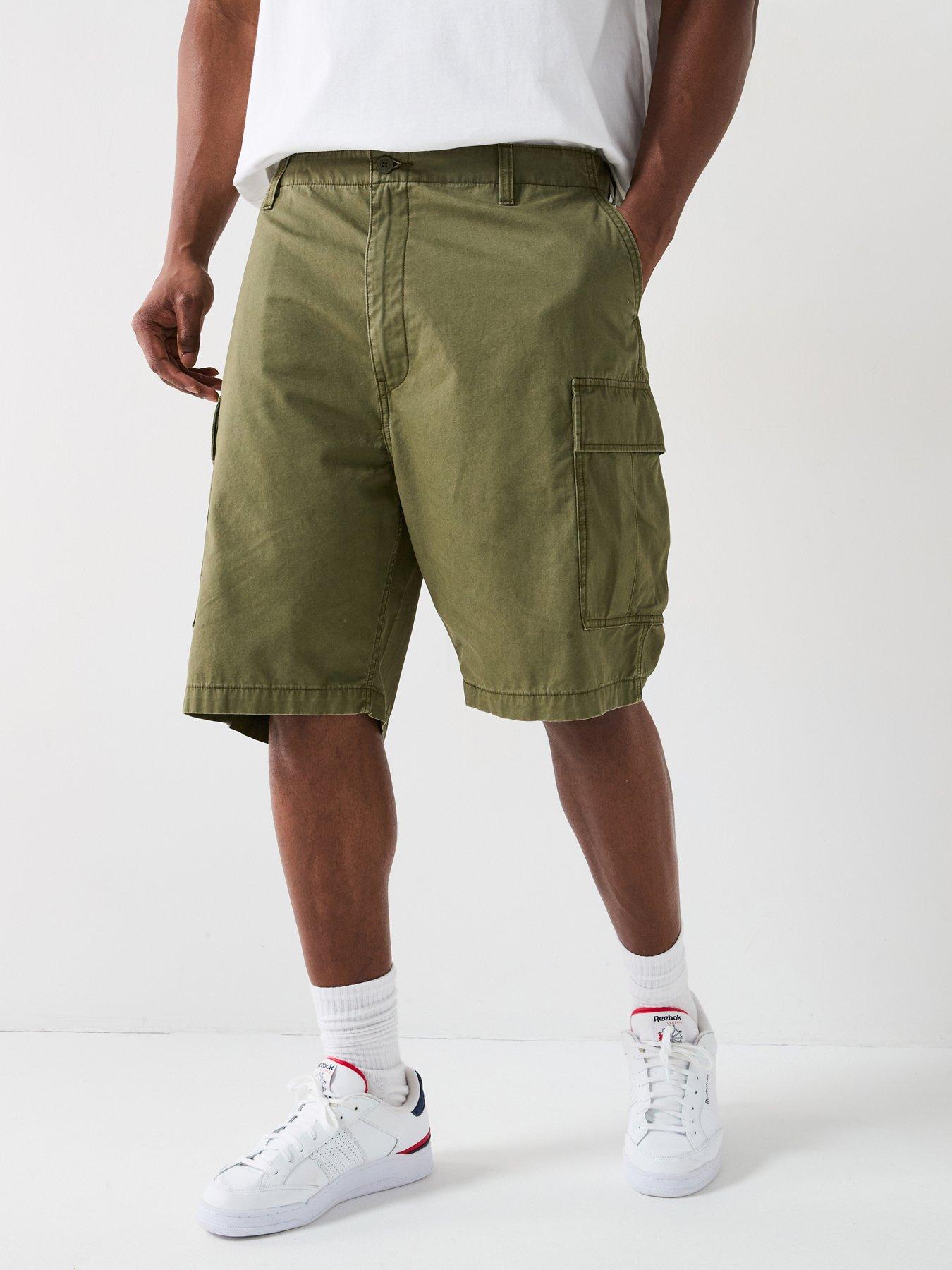 Levi's Big  &  Tall Carrier Cargo Shorts - Dark Green