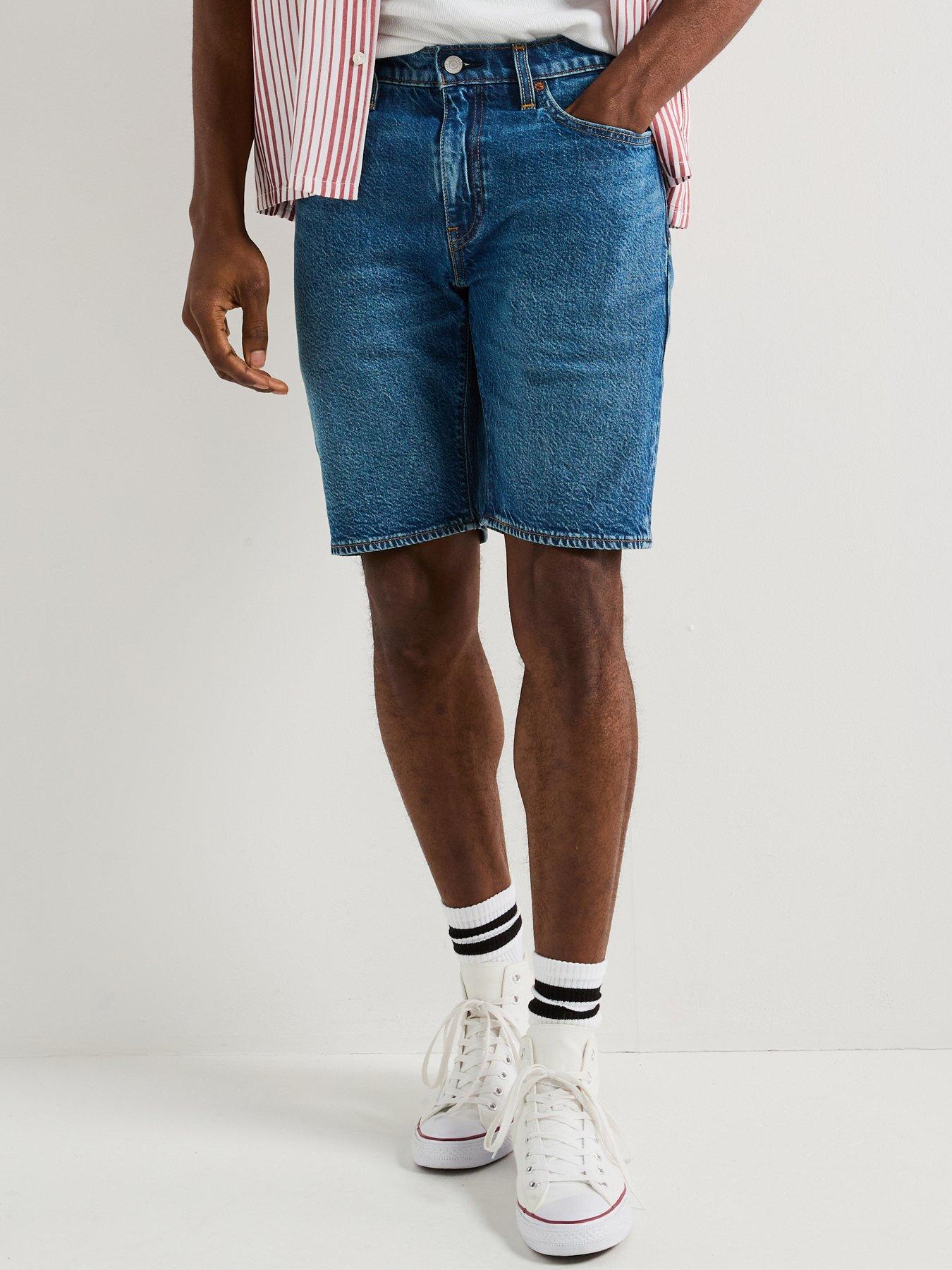 Levi's 405 Standard Denim Shorts- Comeback Tour- Dark Blue