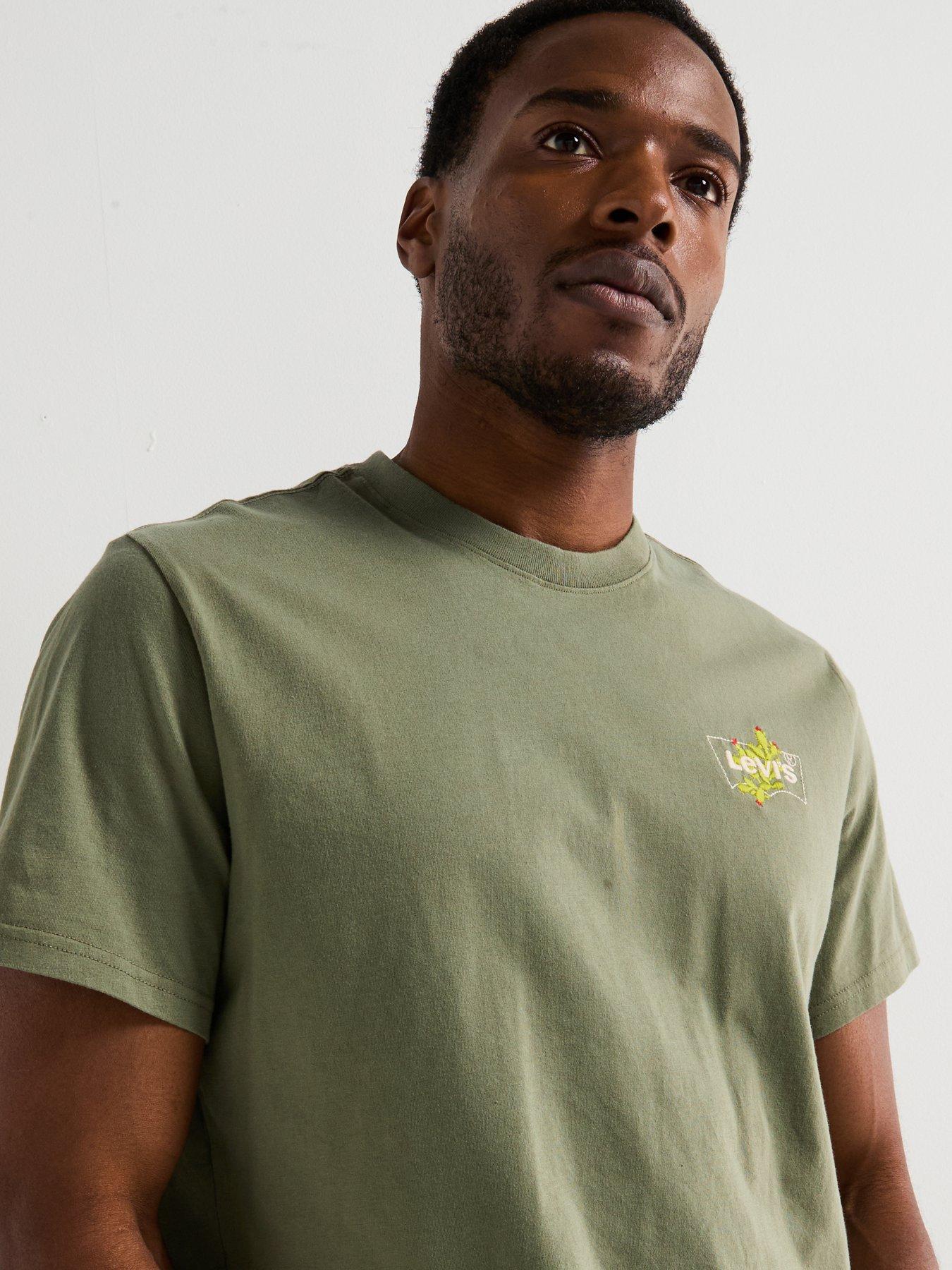  image of levis-relaxed-fit-short-sleeve-t-shirt--green