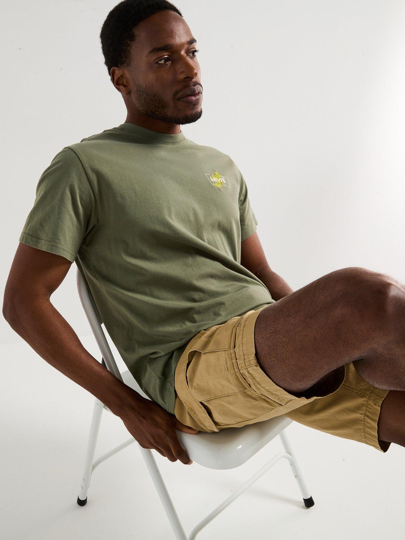  image of levis-relaxed-fit-short-sleeve-t-shirt--green