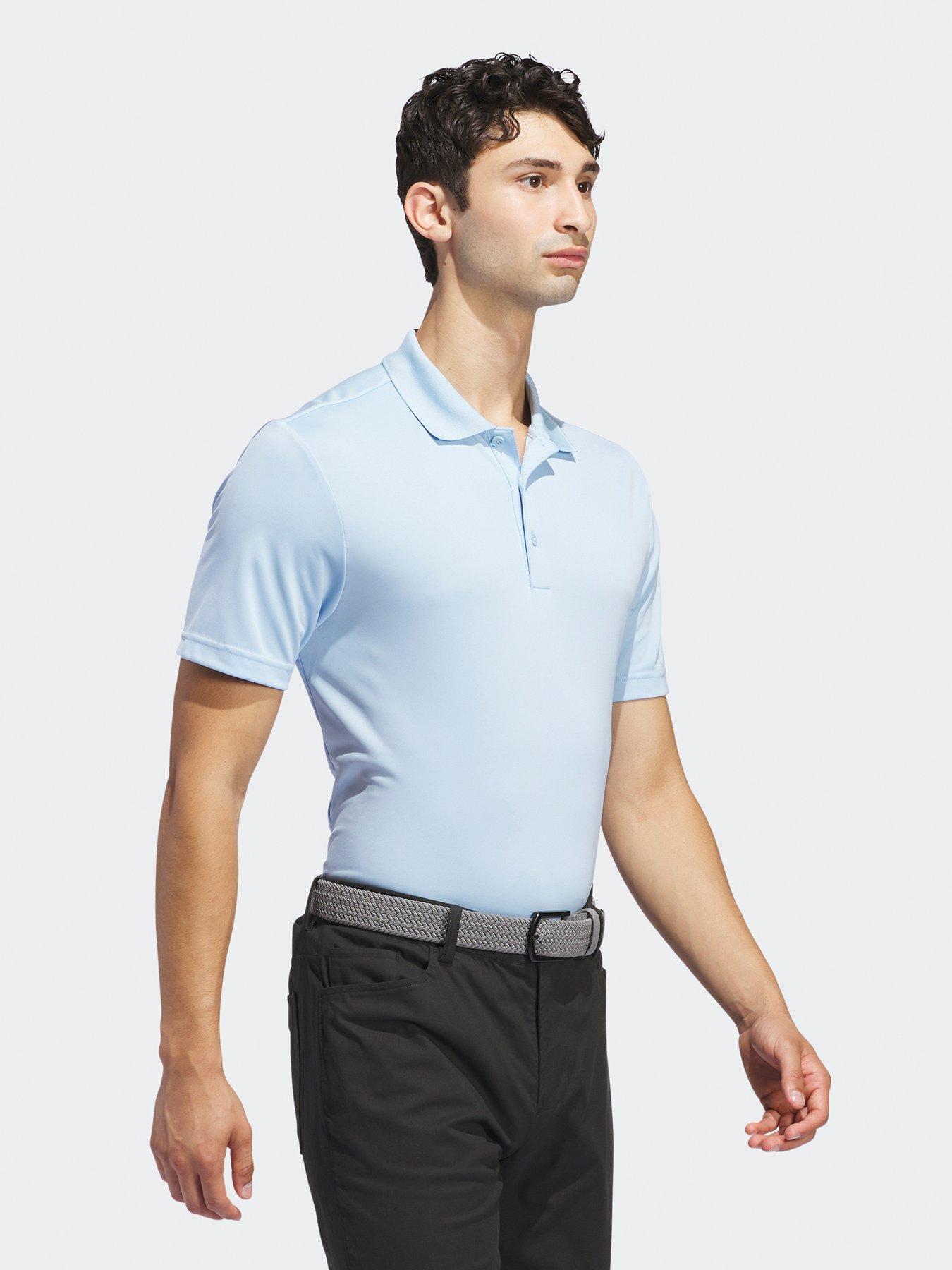 image of adidas-mens-golf-performance-polo-blue