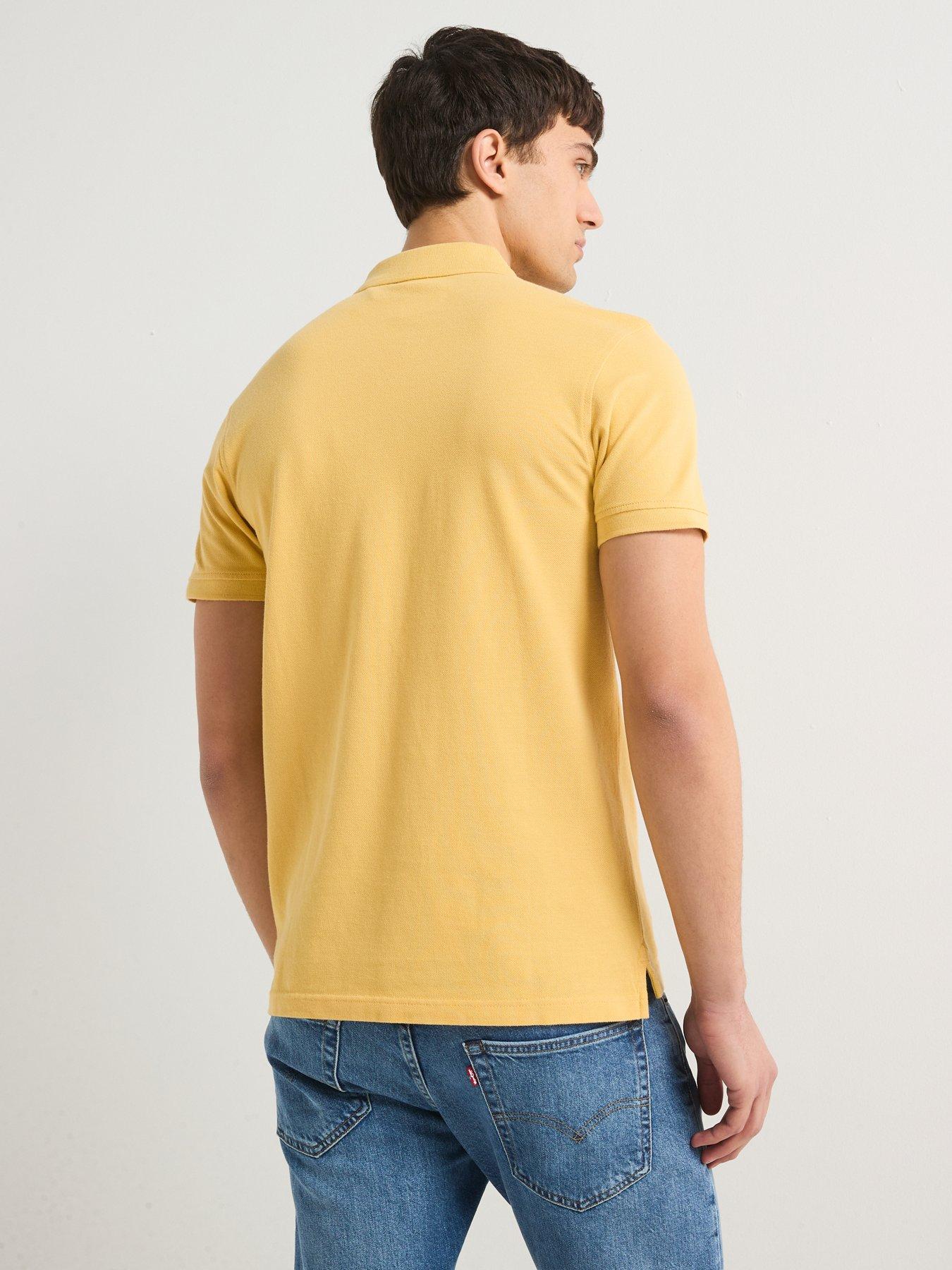  image of levis-housemark-logo-polo-shirt--yellow