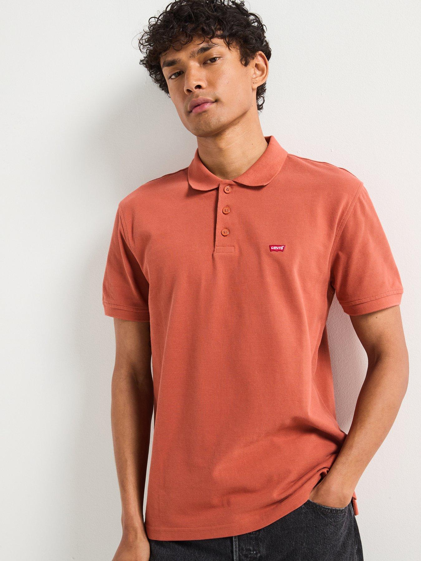 Levi's Housemark Logo Polo Shirt- Red
