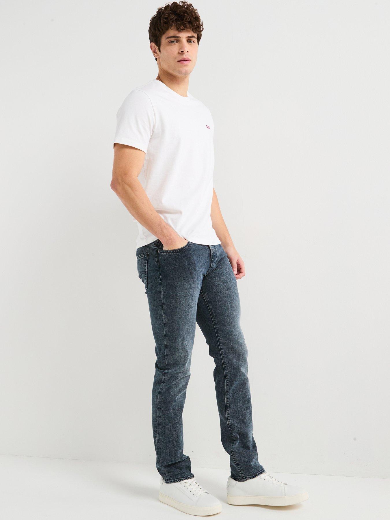  image of levis-511-slim-fit-jeans-rogue-waves-dark-blue