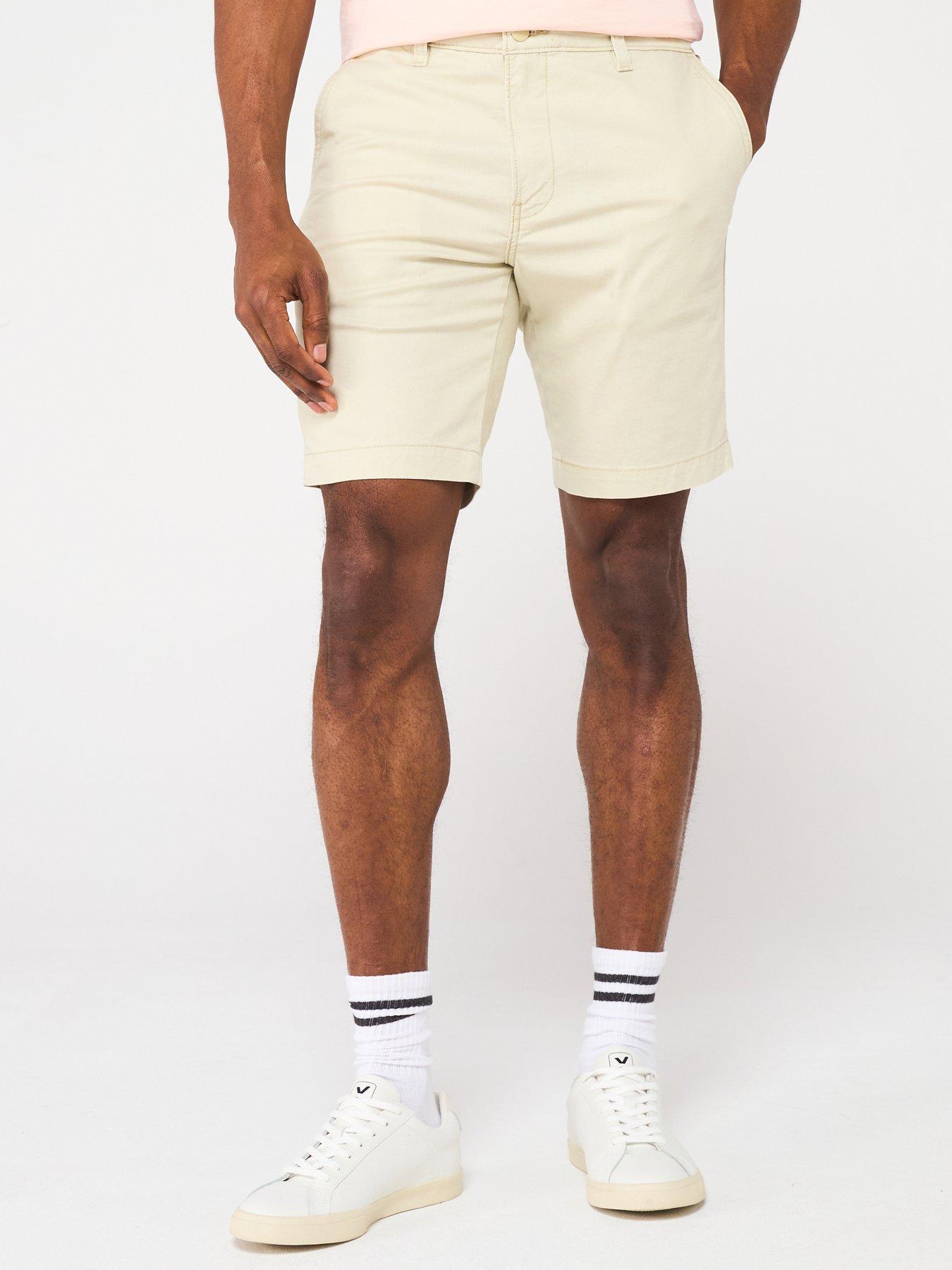 undefined Levis Xx Chino Standard Cotton Linen Shorts- Beige