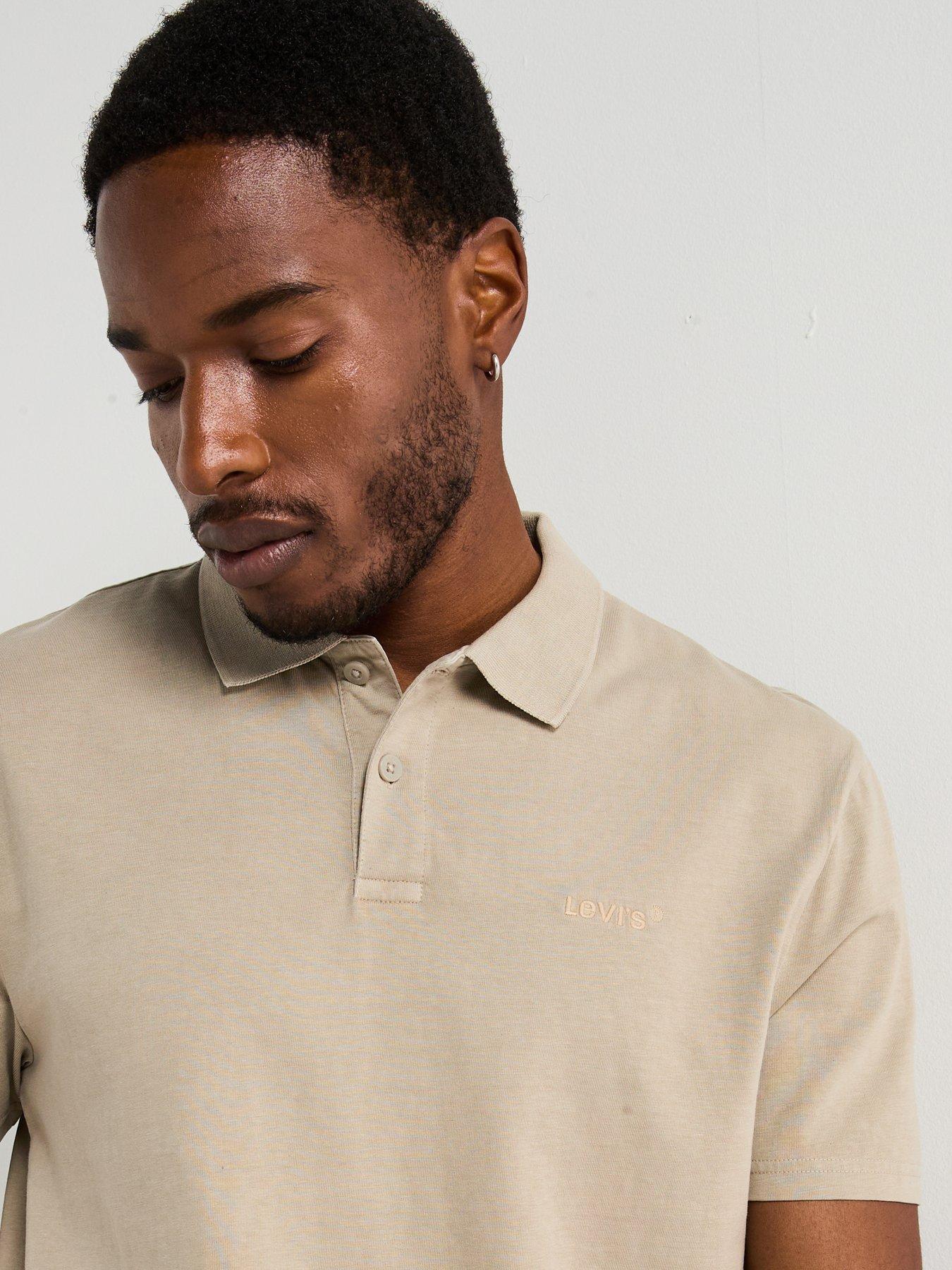 image of levis-authentic-relaxed-fit-polo-shirt--natural