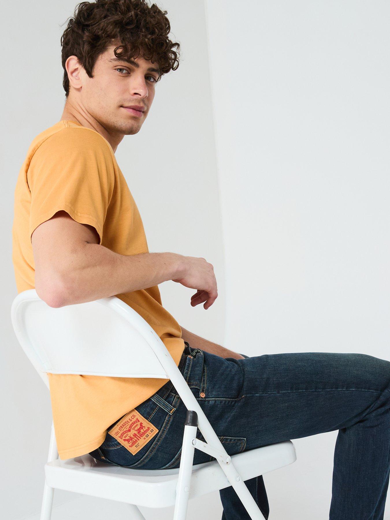 Image 4 of 5 of Levi's 511 Slim Fit Jeans Dark Indigo - Worn In - Dark Blue