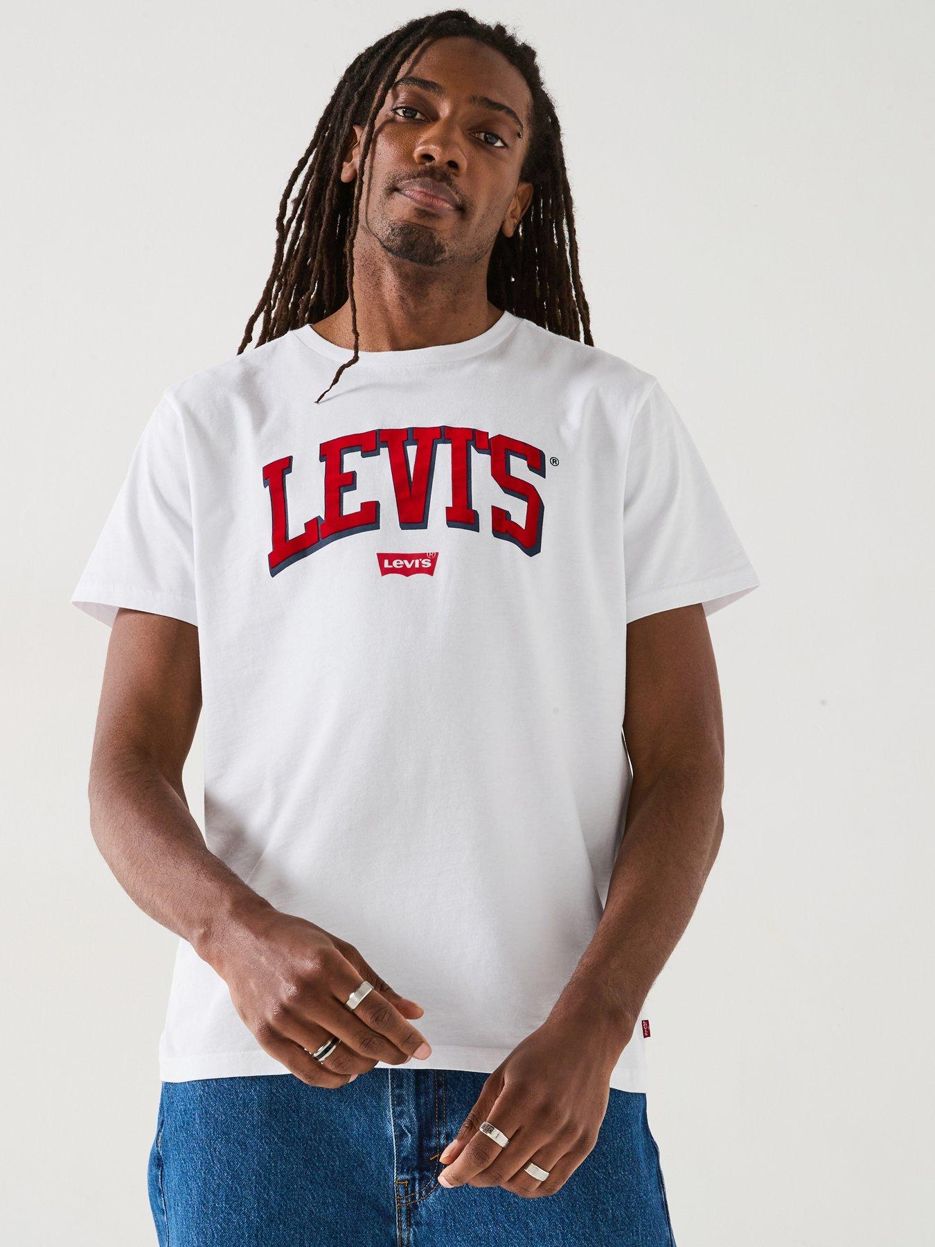 image of levis-relaxed-fit-varsity-short-sleeve-t-shirt--white