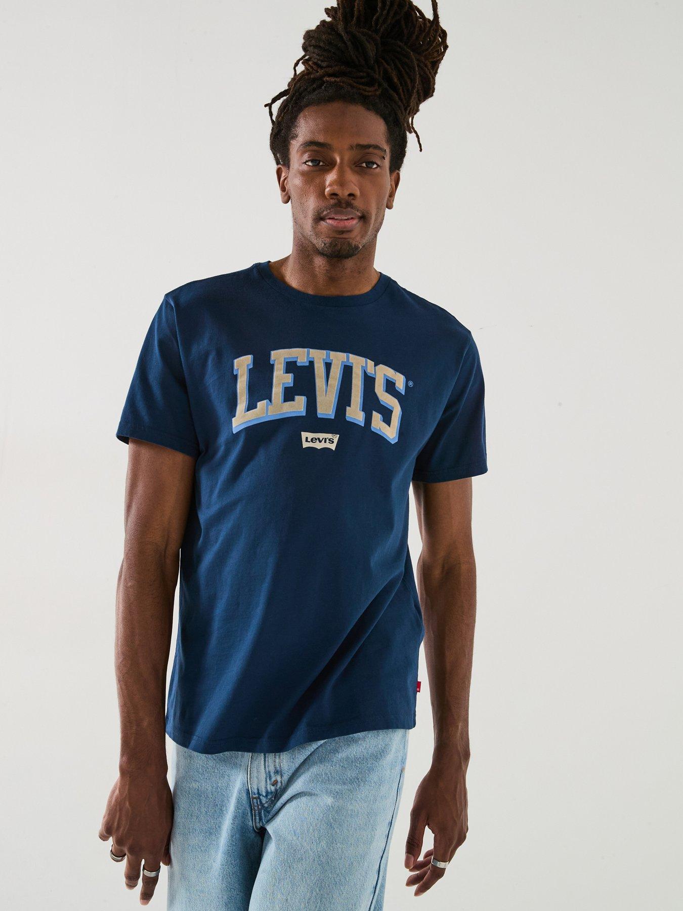 levis-levis-relaxed-fit-baby-tab-short-sleeve-t-shirt--navy