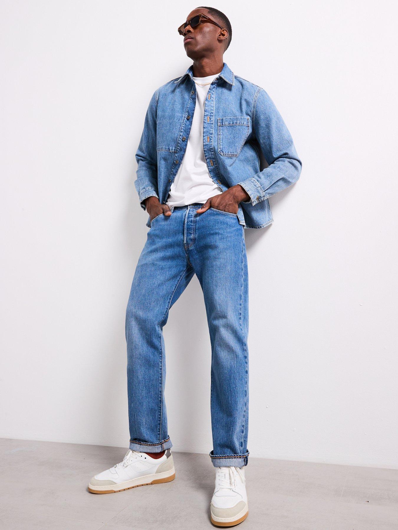 Levi's 501® Original Straight Fit Jeans - Mid Wash