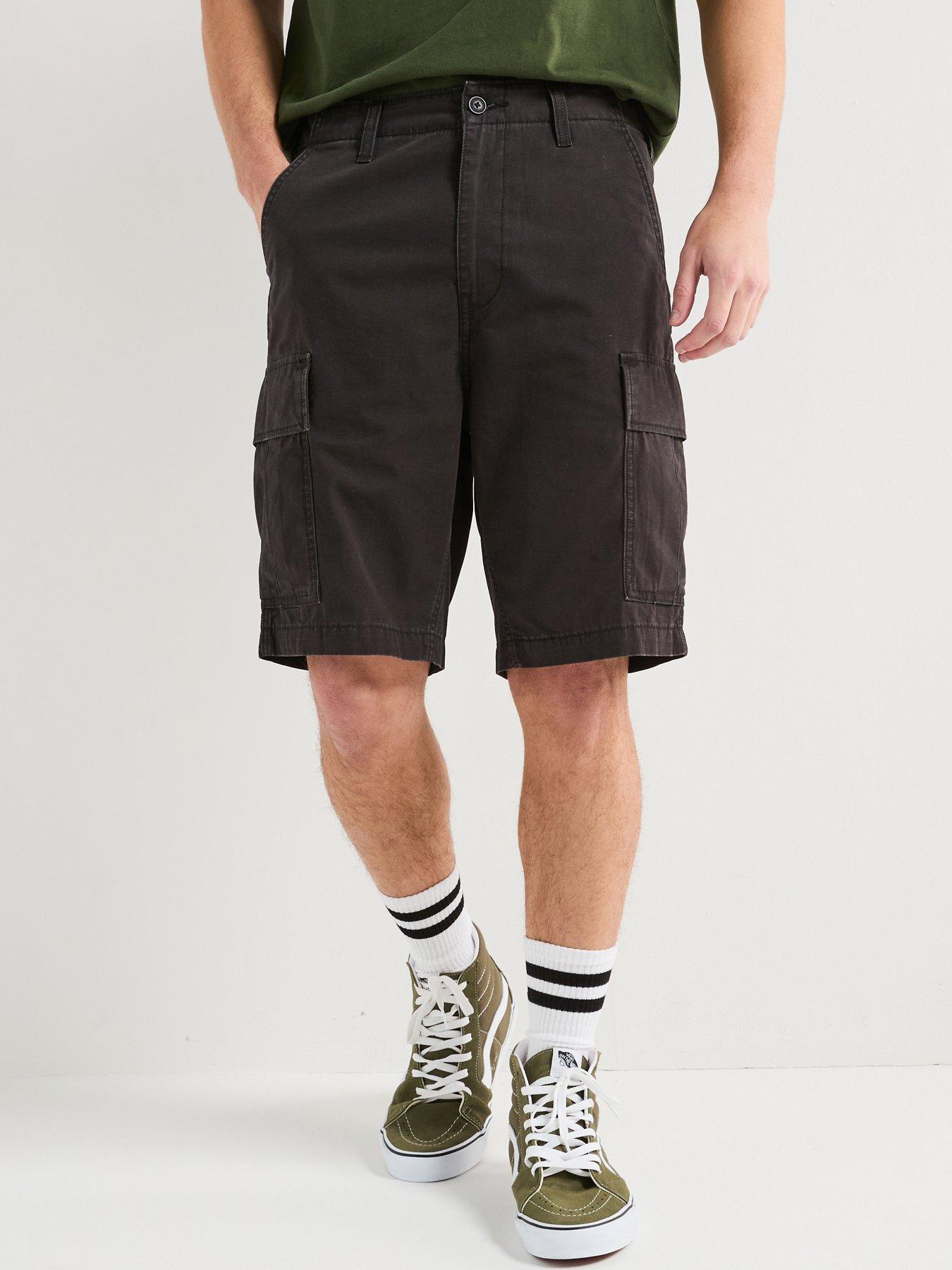  image of levis-carrier-cargo-shorts--black