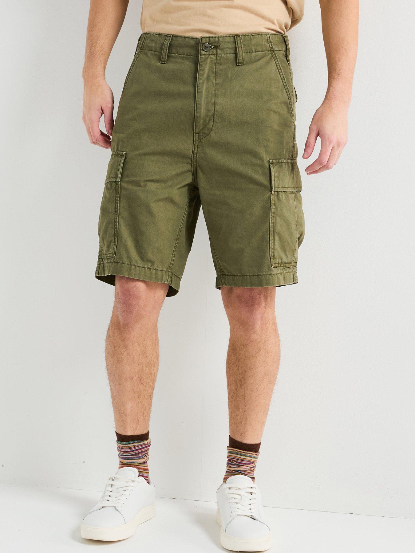 Levi's Carrier Cargo Shorts- Dark Green