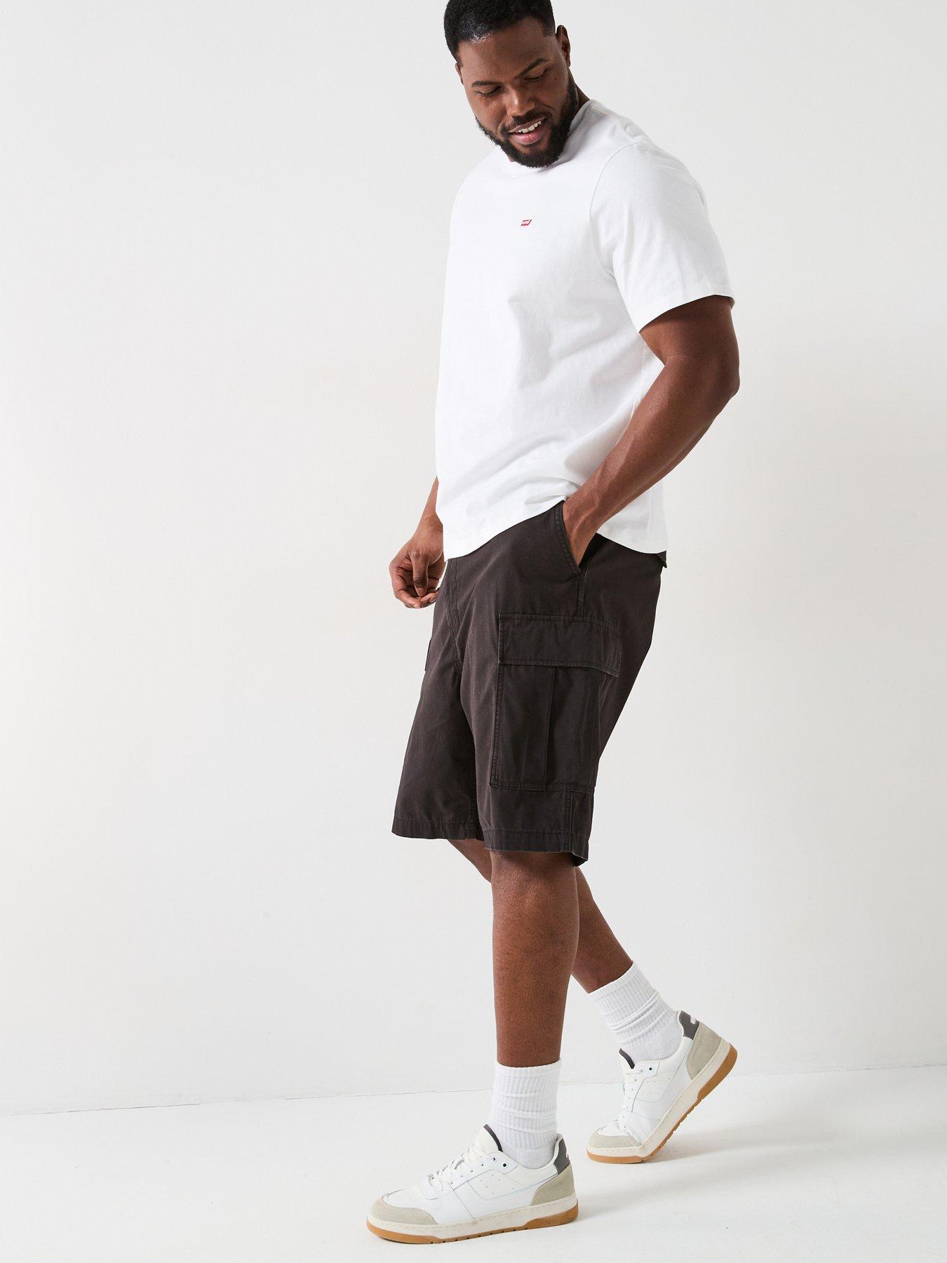  image of levis-big-amp-tall-carrier-cargo-shorts-black