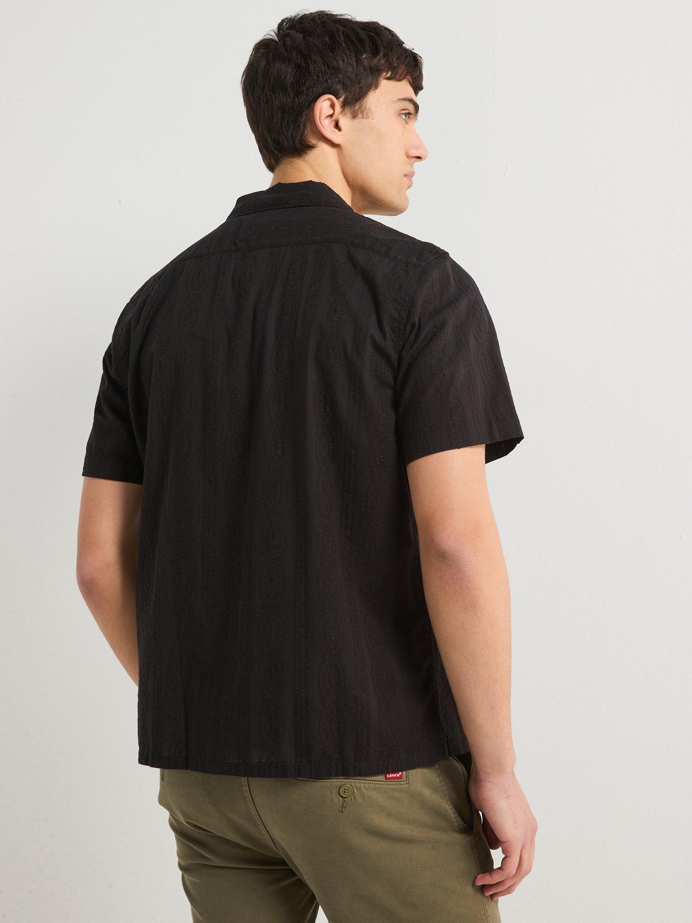  image of levis-sunset-short-sleeve-shirt--black