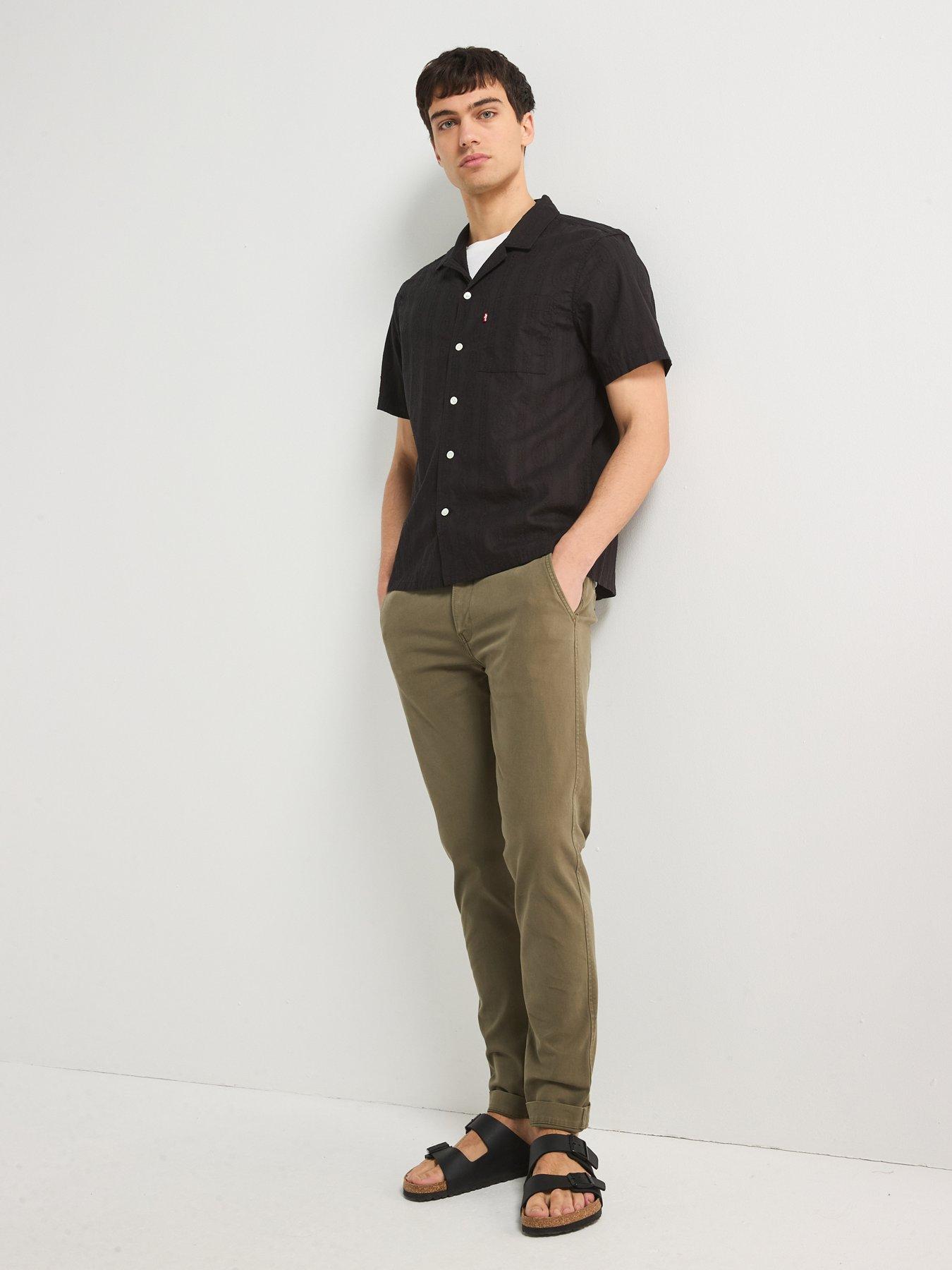  image of levis-sunset-short-sleeve-shirt--black