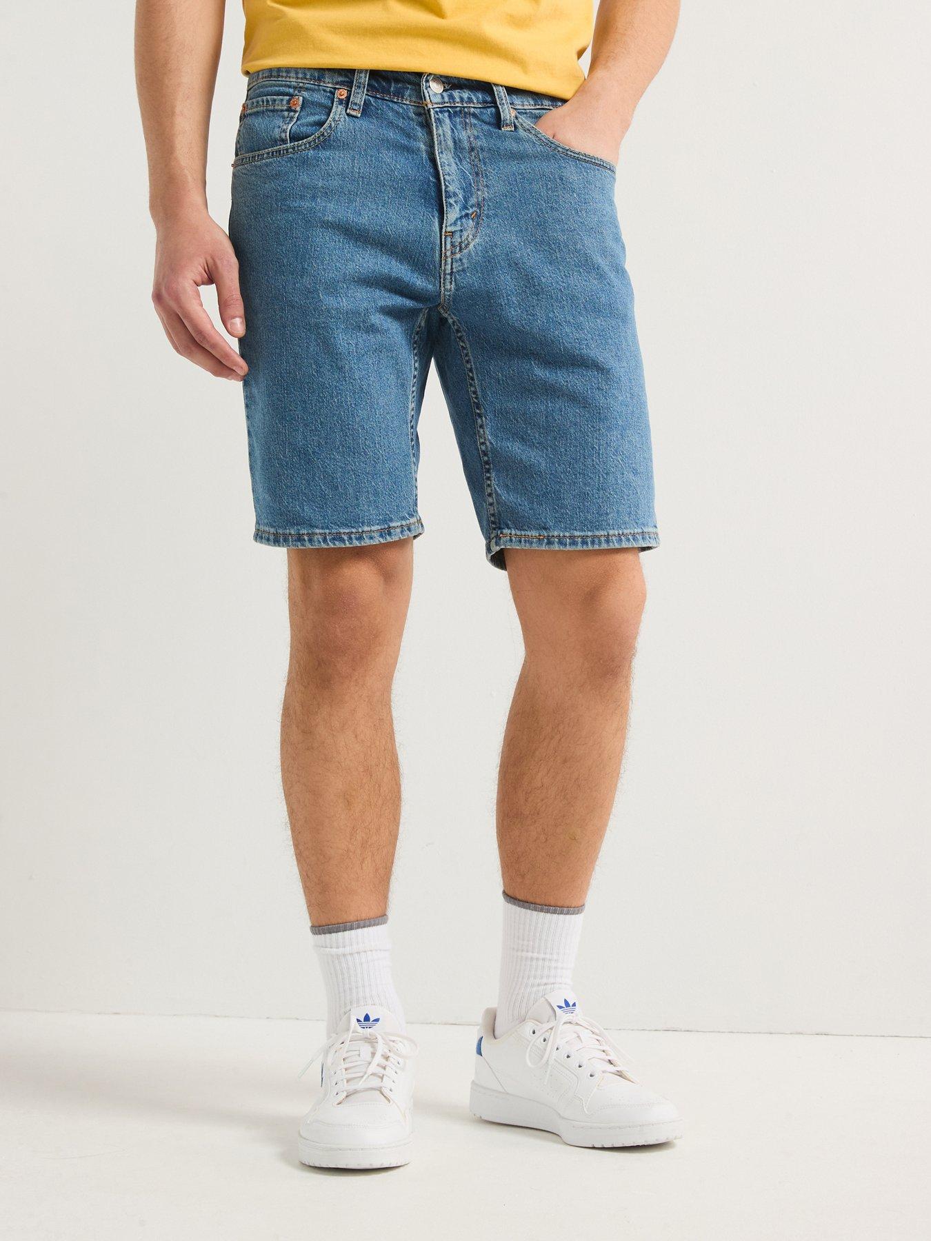 Levi's 445 Stretch Denim Shorts - Blue