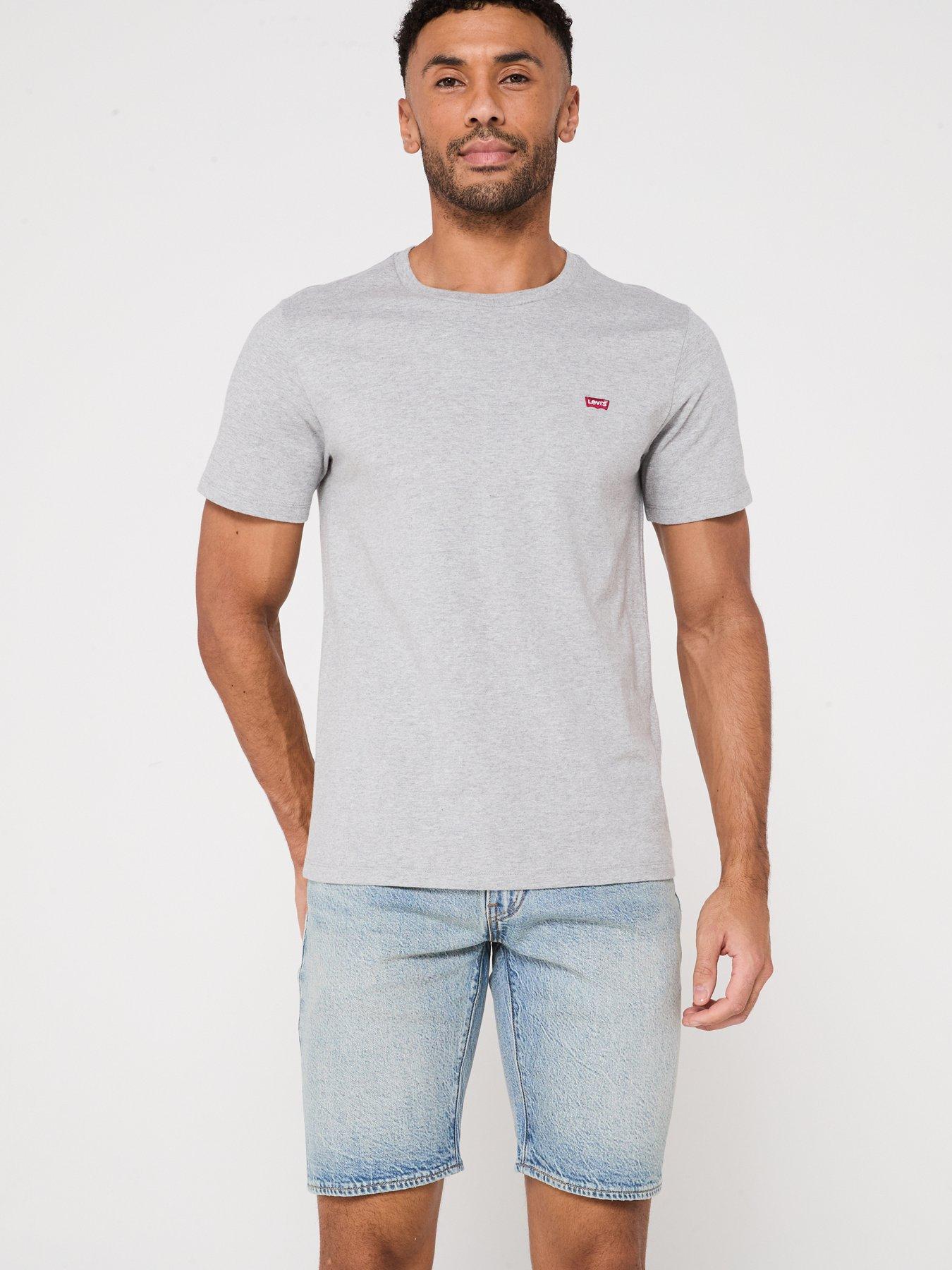  image of levis-468-loose-fit-denim-shorts--blue