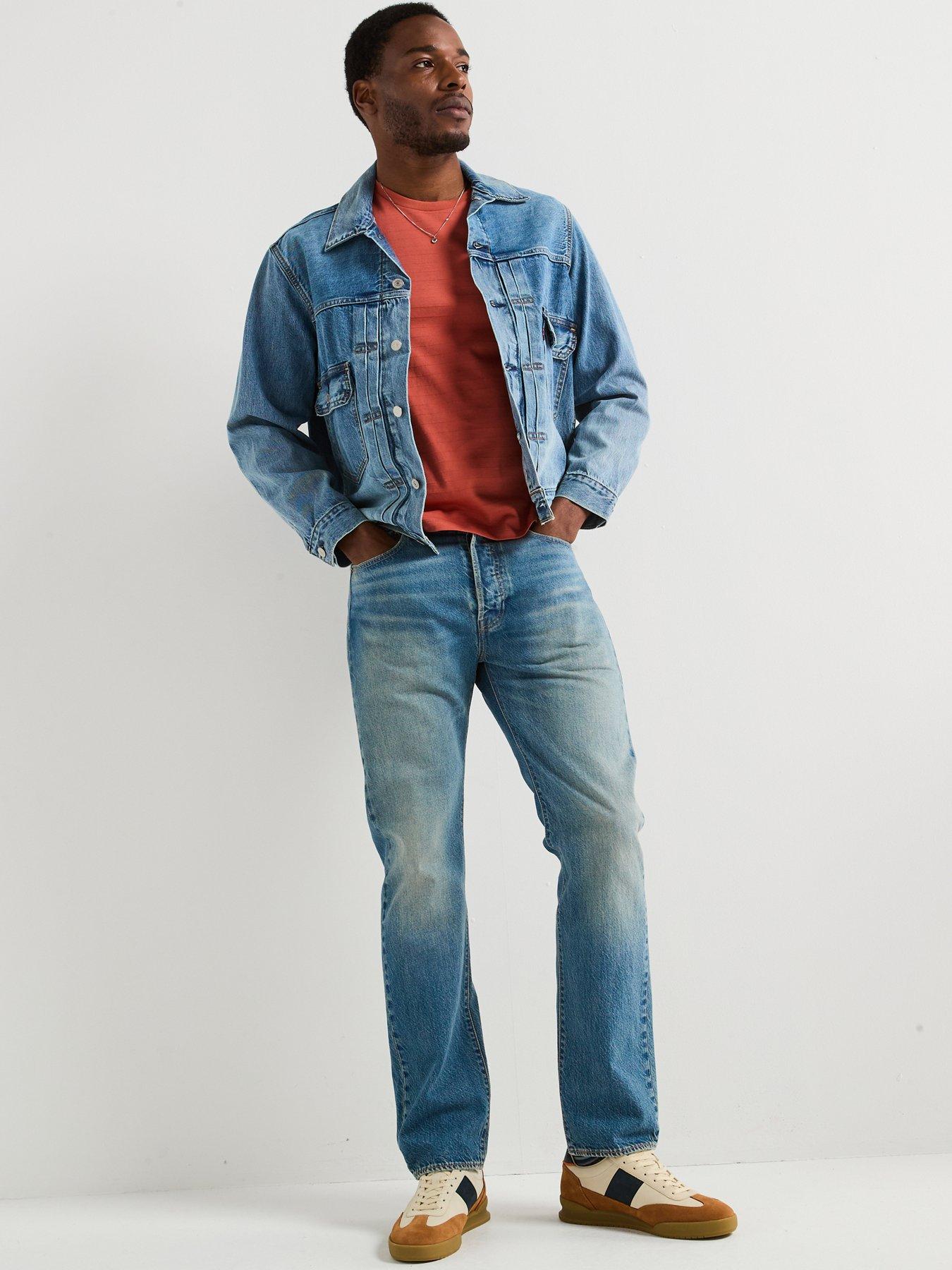  image of levis-original-dobby-short-sleeve-t-shirt--red