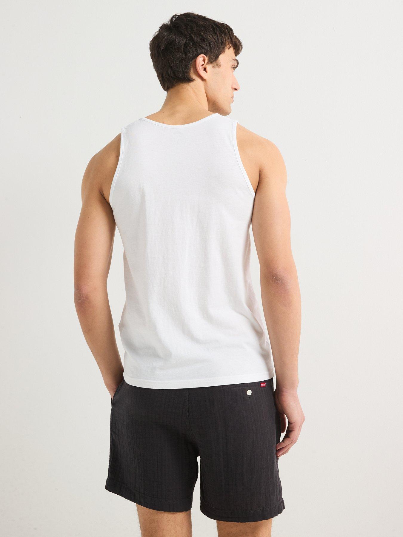  image of levis-housemark-logo-vest-white