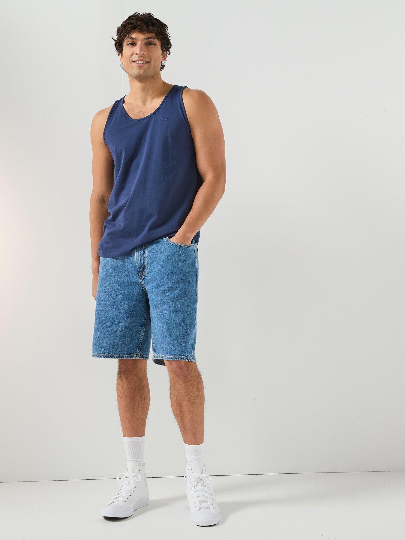  image of levis-housemark-logo-vest--navy