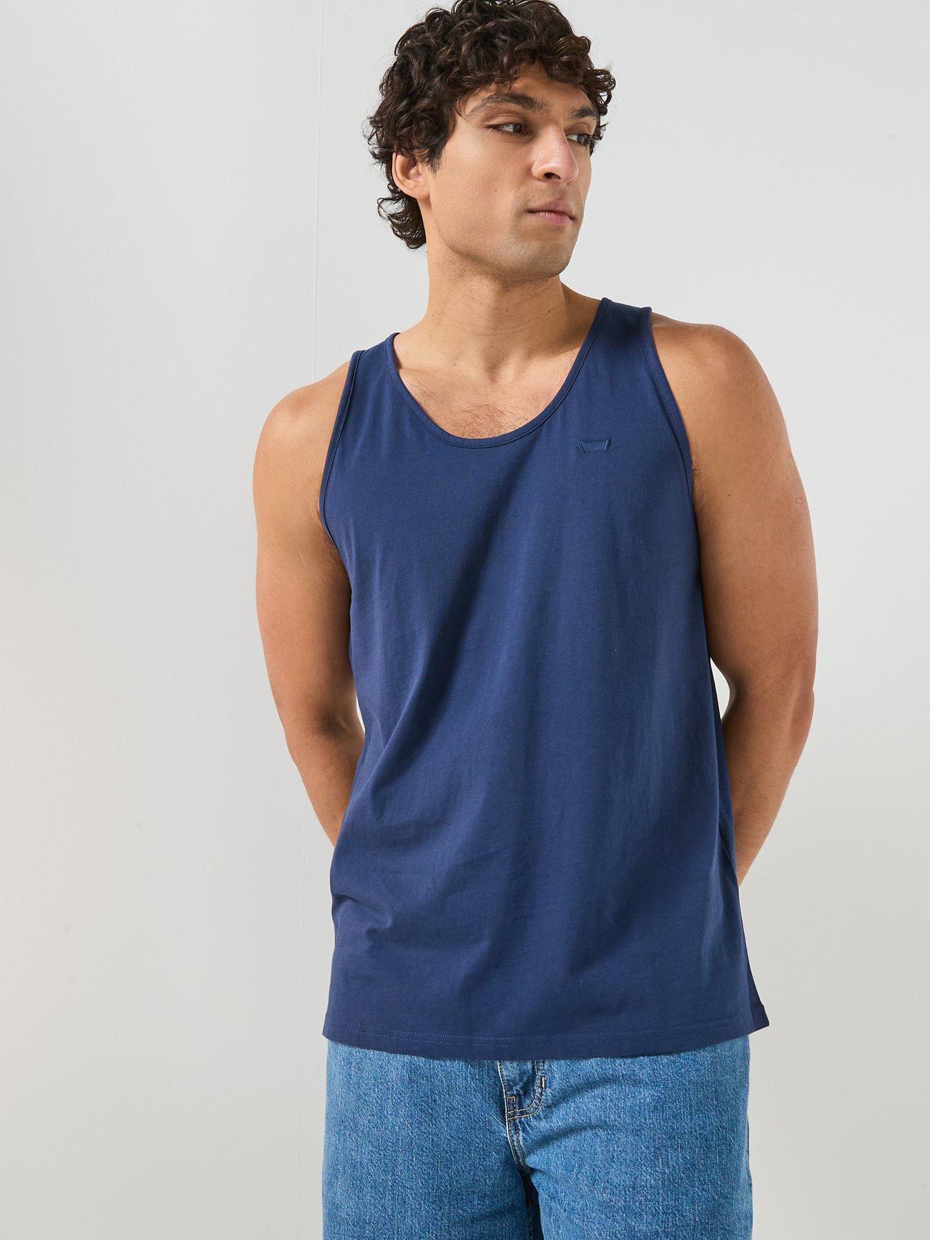  image of levis-housemark-logo-vest--navy