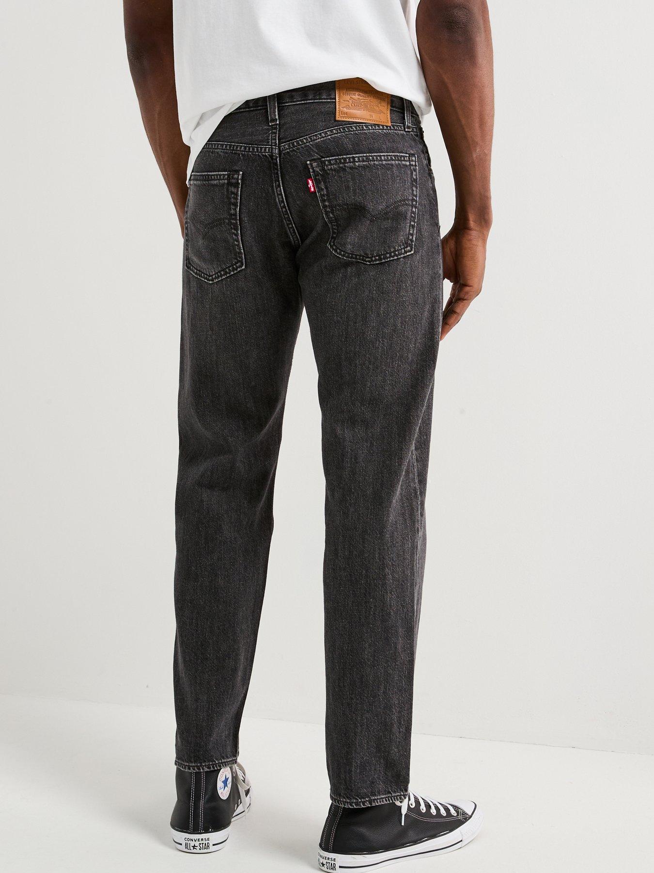 Image 2 of 5 of Levi's 555 Relaxed Straight Jeans - Black