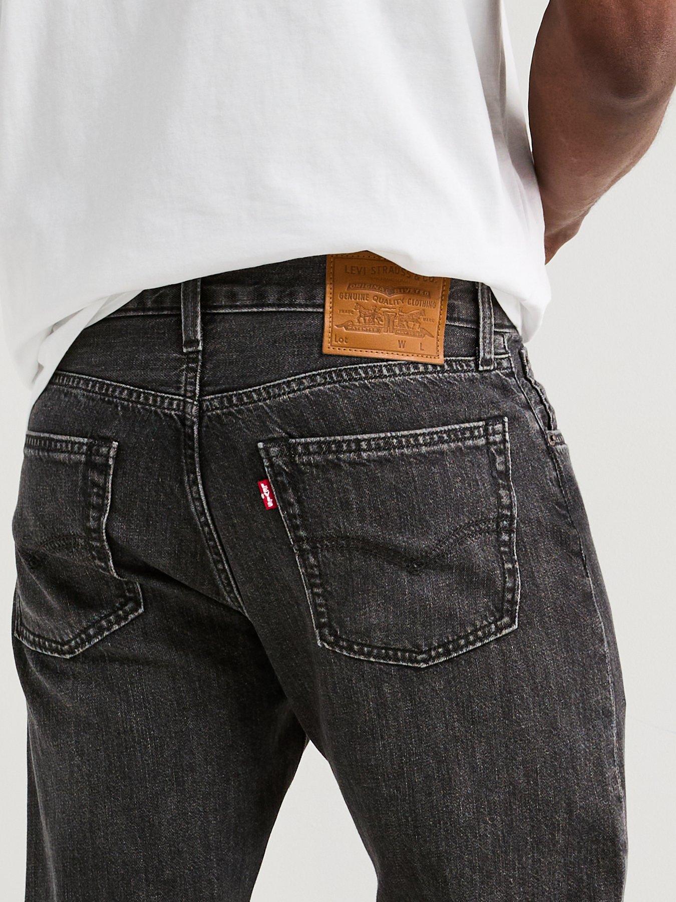 Image 5 of 5 of Levi's 555 Relaxed Straight Jeans - Black