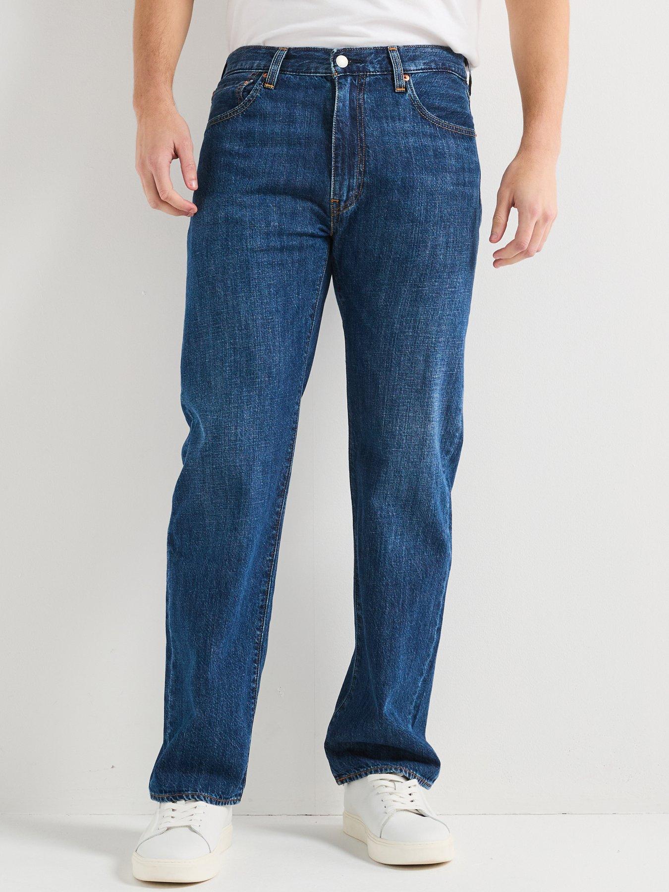  image of levis-555-relaxed-straight-jeans-medium-indigo