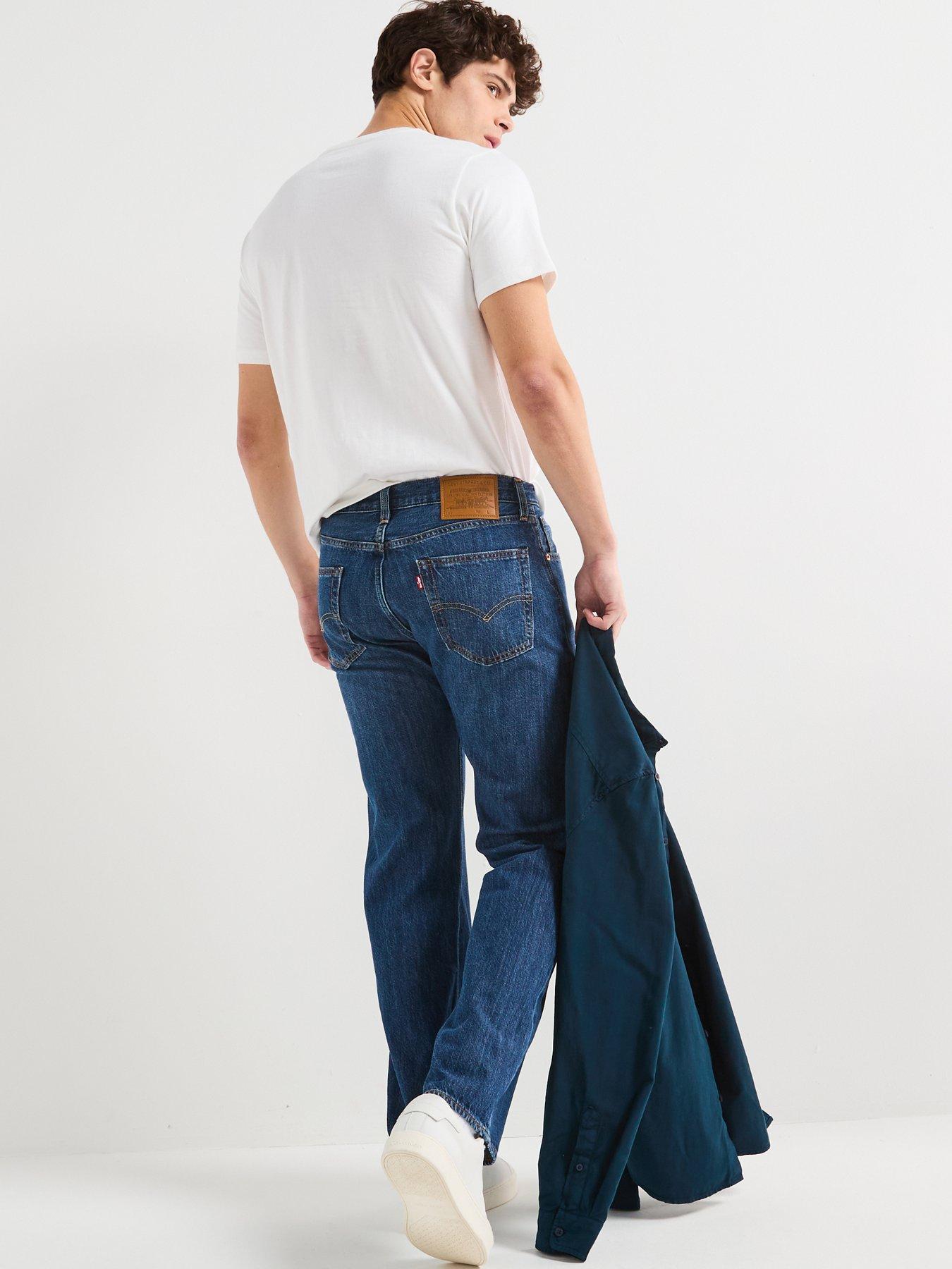  image of levis-555-relaxed-straight-jeans-medium-indigo