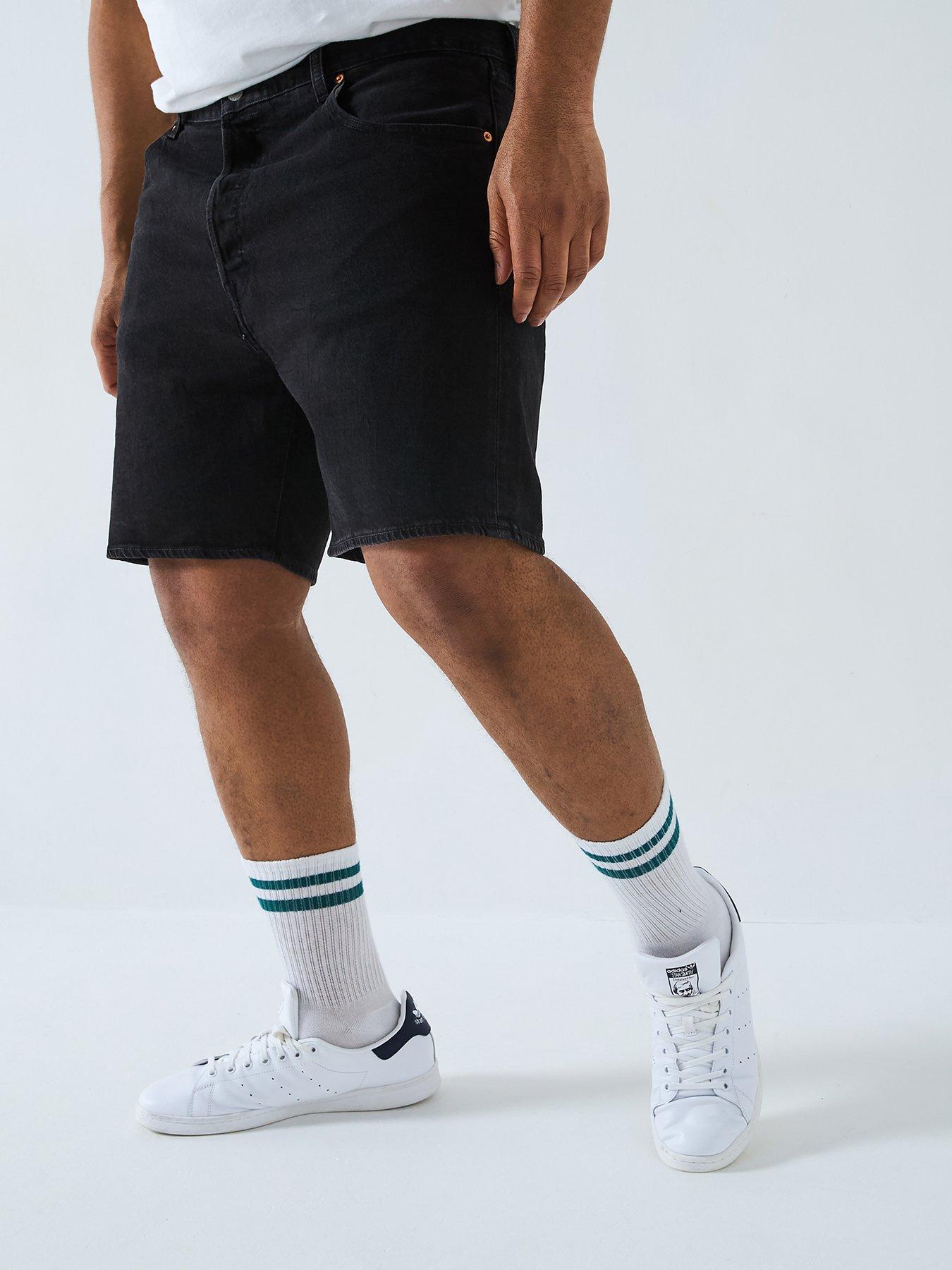Levi's 501 Original Denim Shorts Big And Tall - Black