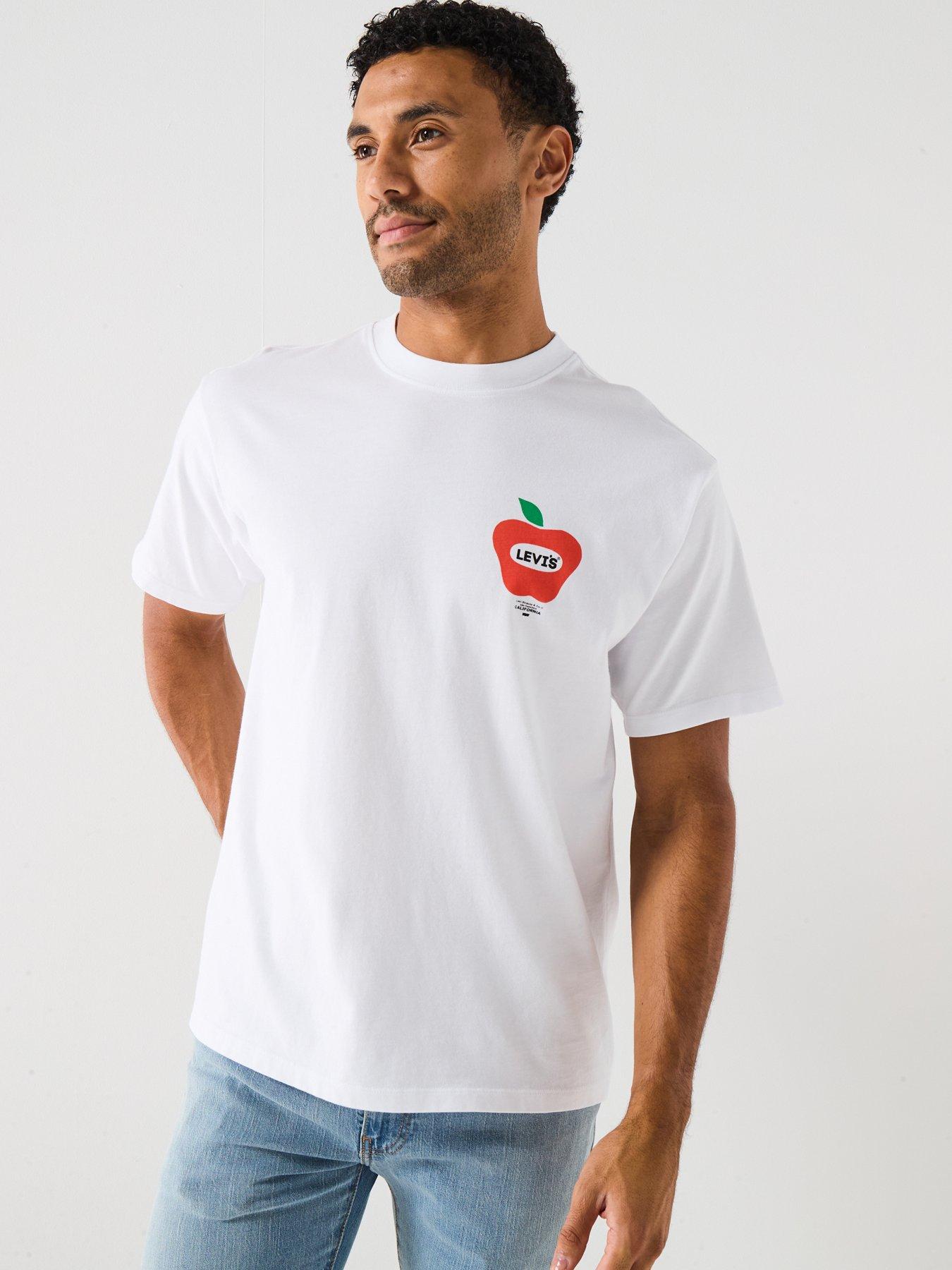 Image 1 of 6 of Levi's Levis Vintage Fit Graphic Short Sleeve T-shirt- White
