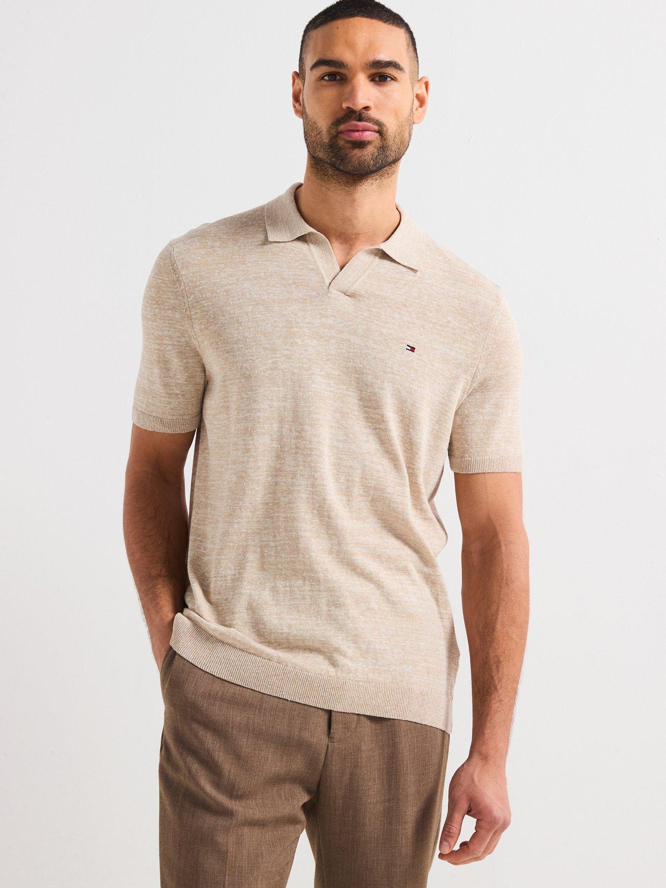 tommy-hilfiger-cotton-linen-open-collar-knitted-polo-shirt-natural