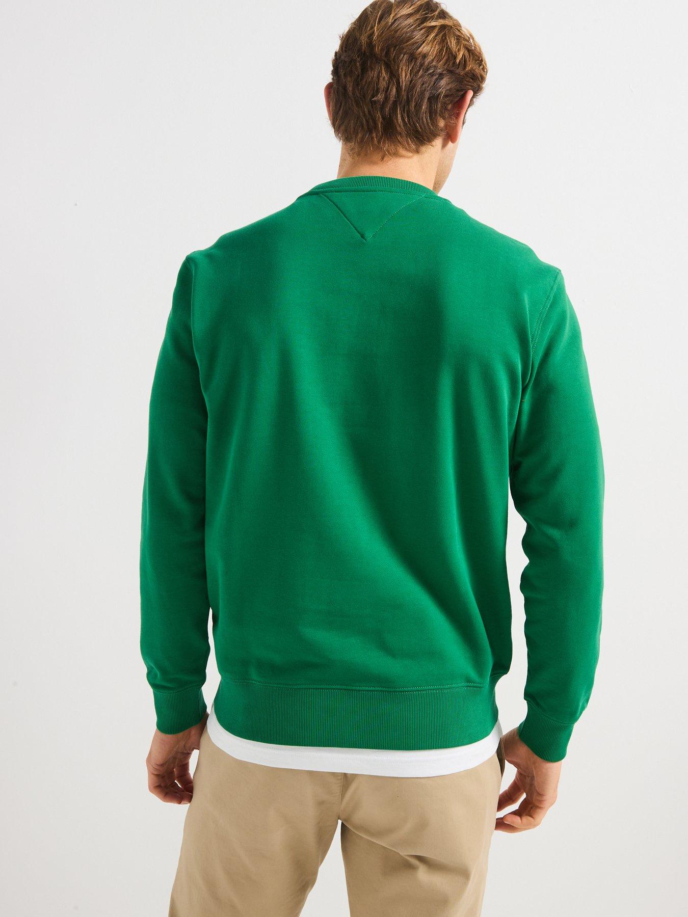 Image 2 of 6 of Tommy Hilfiger Stack Crew Sweat - Green