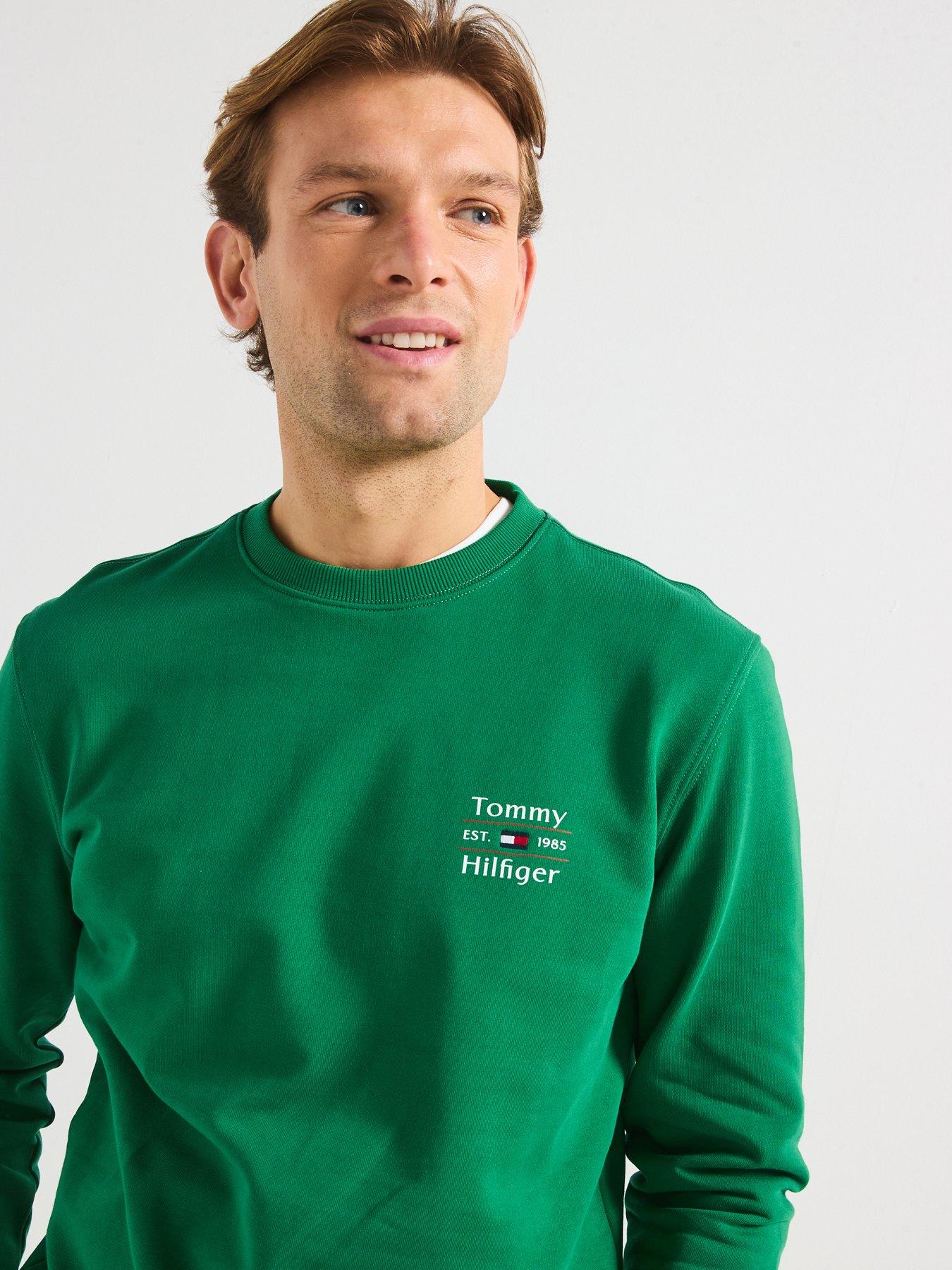 Image 5 of 6 of Tommy Hilfiger Stack Crew Sweat - Green