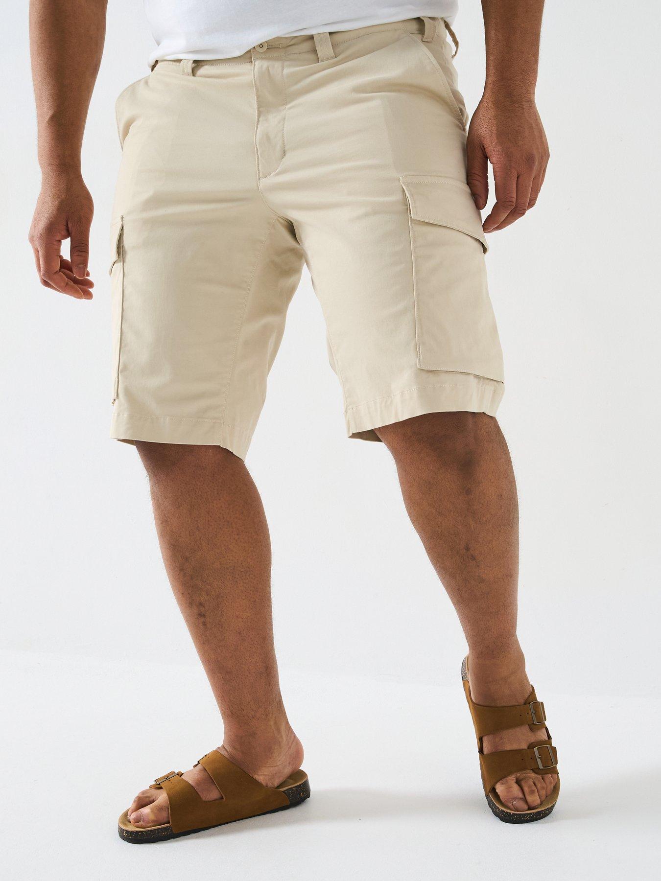 tommy-hilfiger-big-amp-tall-john-cargo-shorts-beige-beige