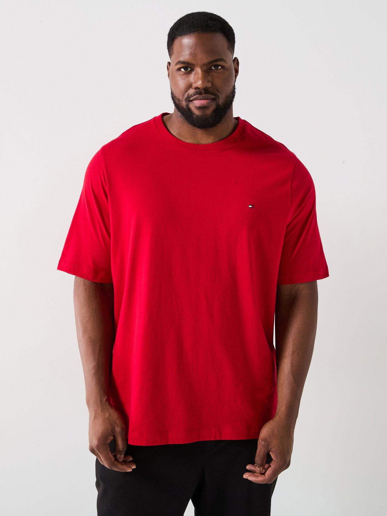 tommy-hilfiger-big-amp-tall-essential-regular-fit-t-shirt-red