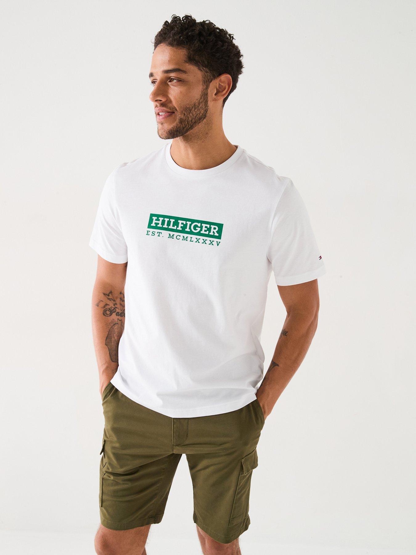 Tommy Hilfiger Colour Graphic T-Shirt - White