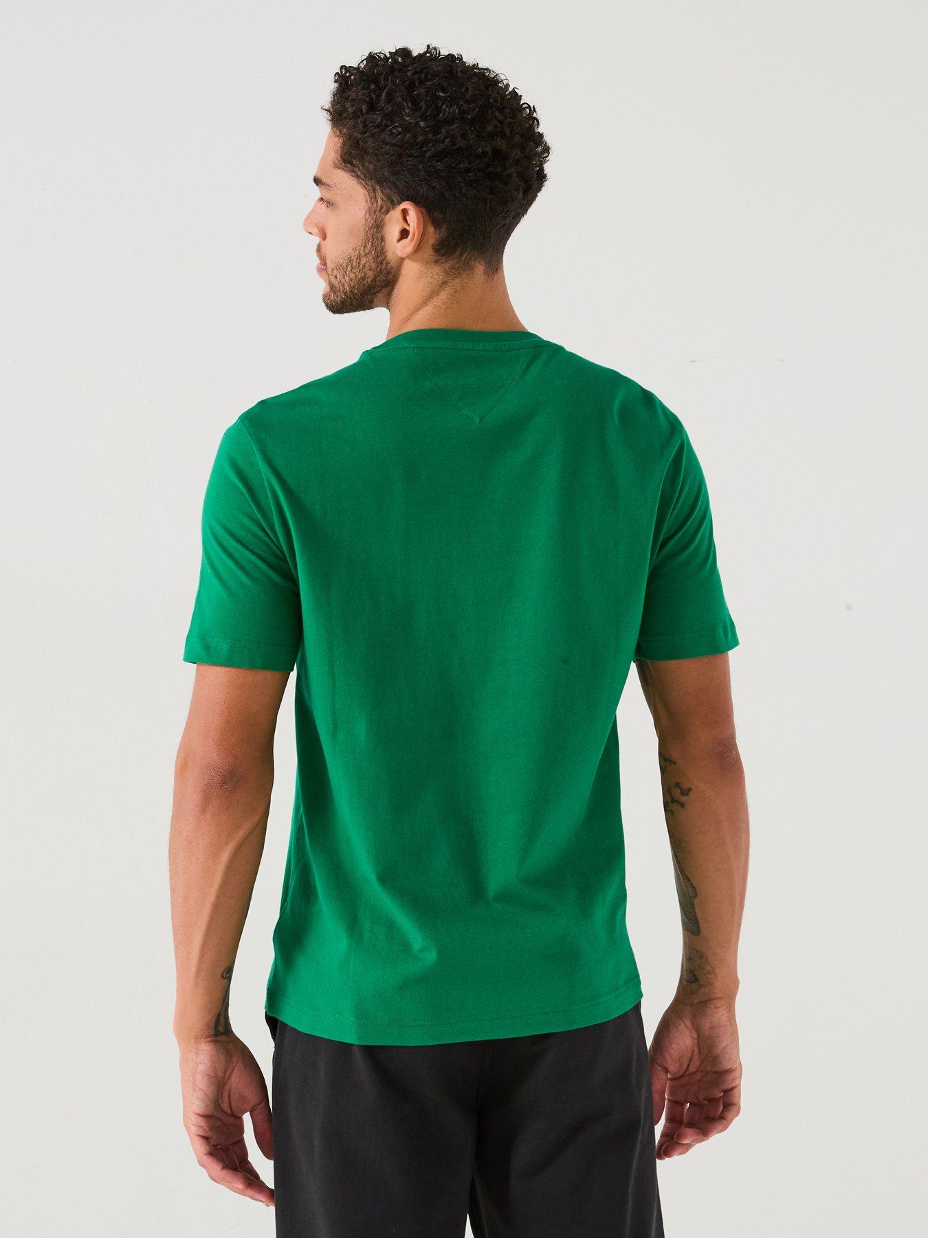  image of tommy-hilfiger-colour-graphic-t-shirt-green
