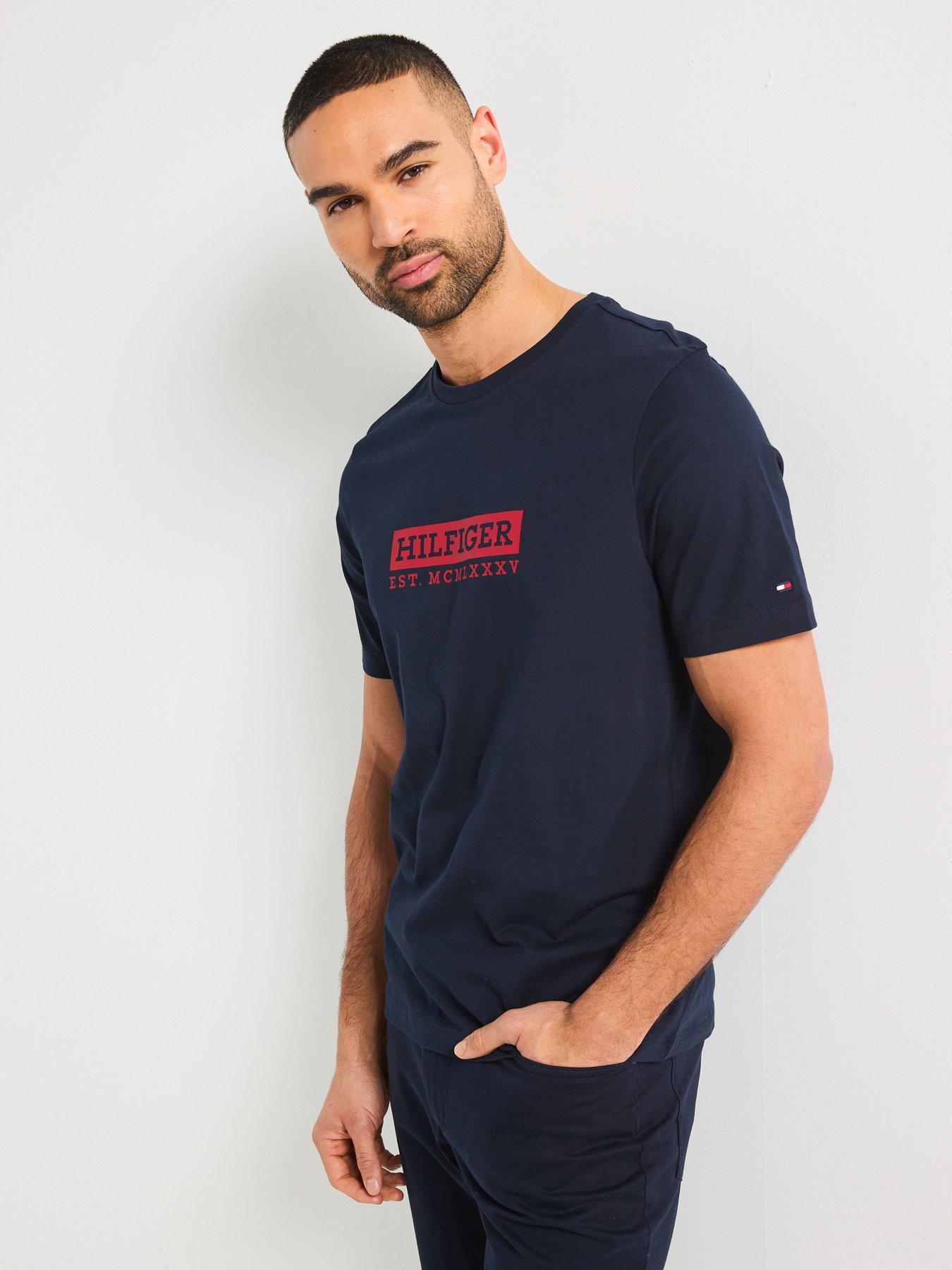 tommy-hilfiger-colour-graphic-t-shirt-navy