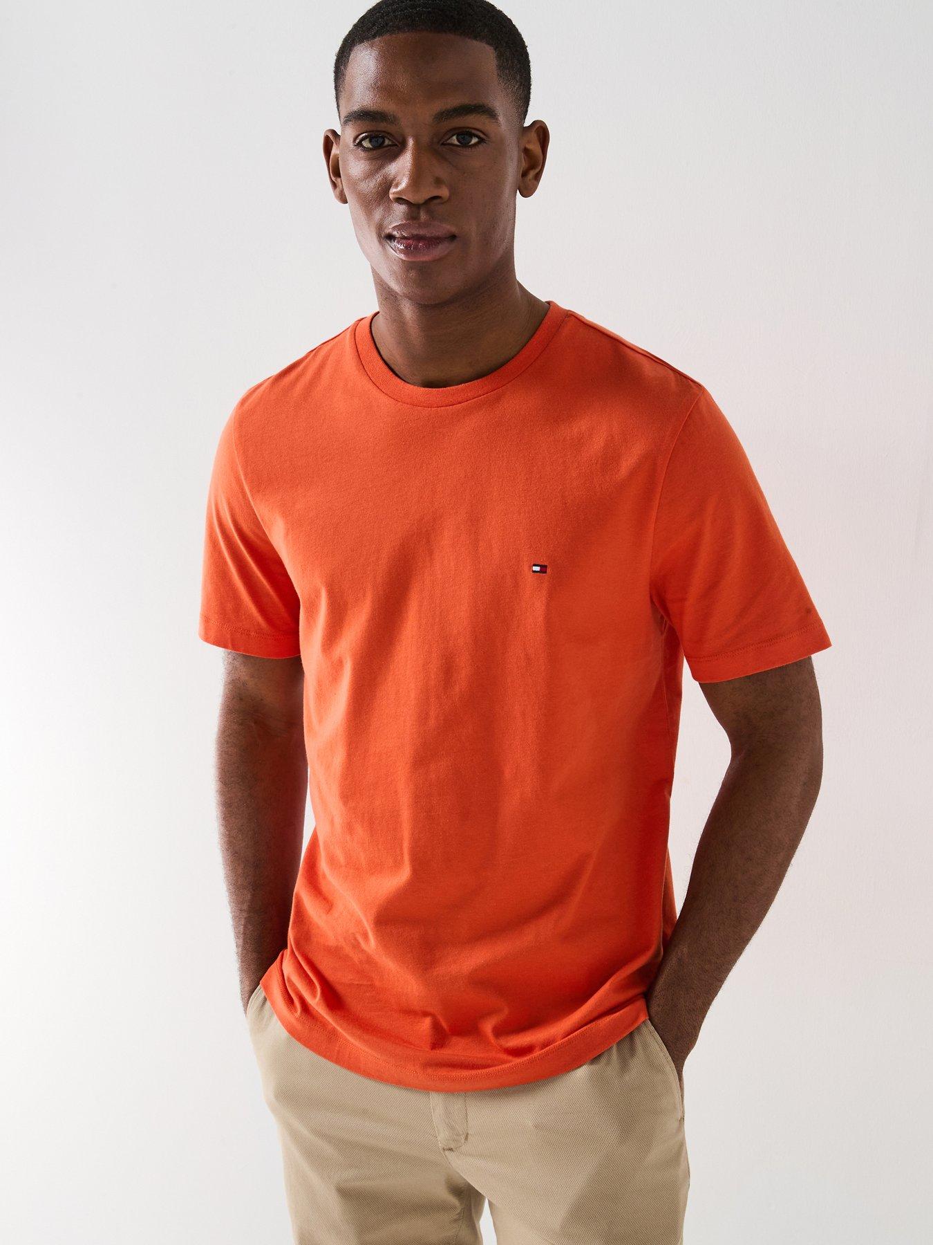 tommy-hilfiger-regular-fit-essential-flag-logo-t-shirt-orange