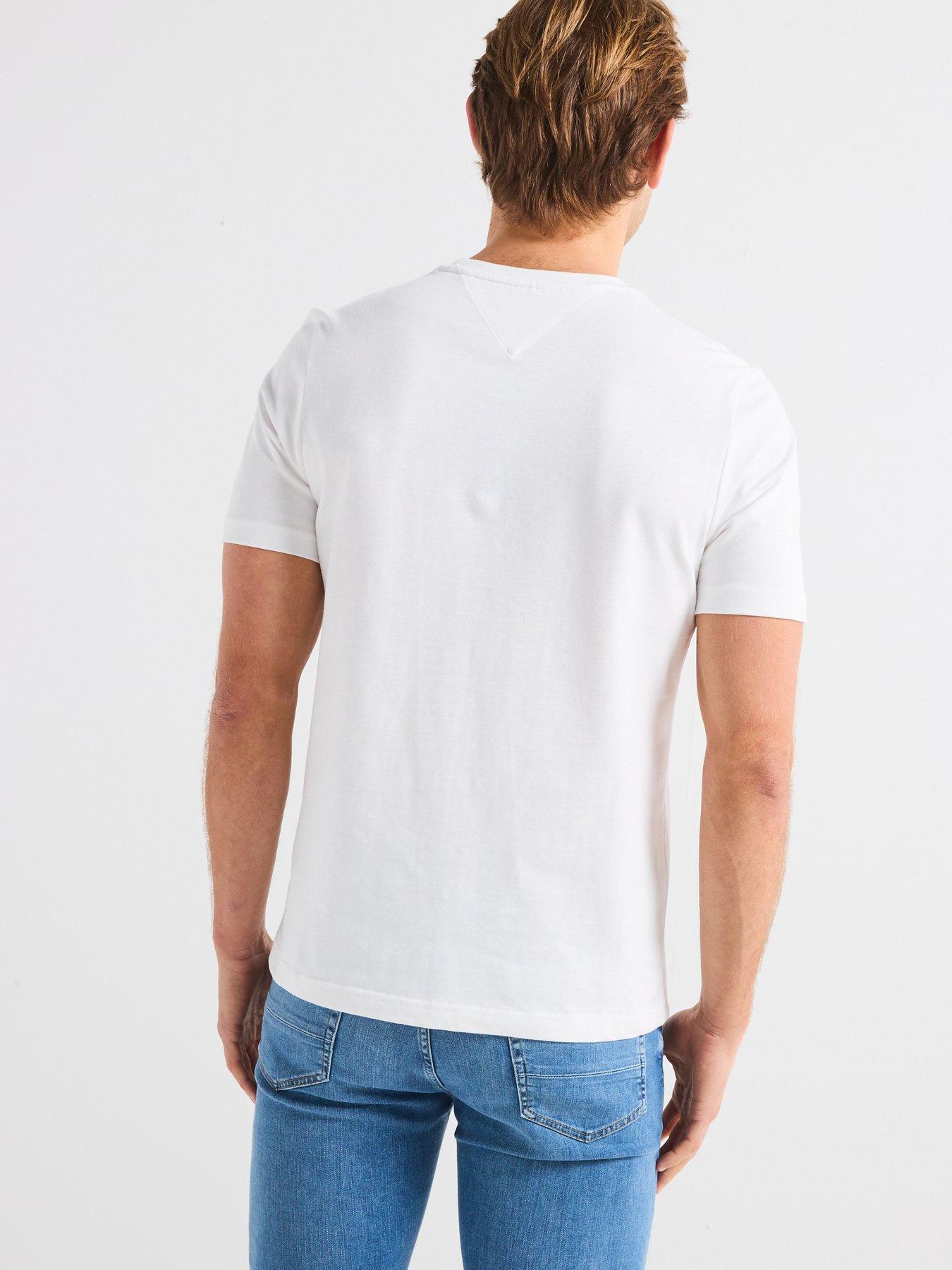  image of tommy-hilfiger-multi-flags-t-shirt-white