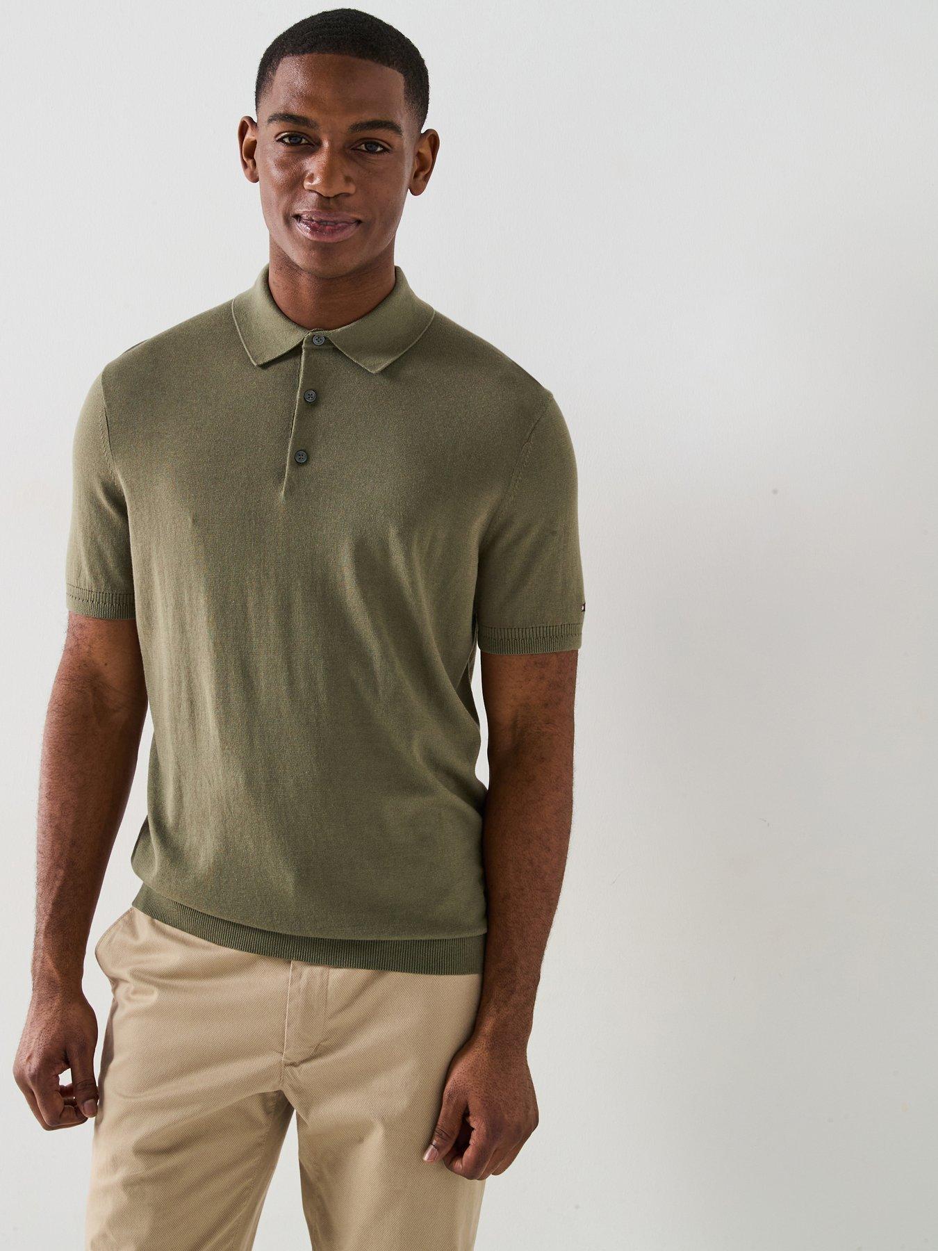 tommy-hilfiger-dc-cotton-lyocell-polo-shirt-khaki