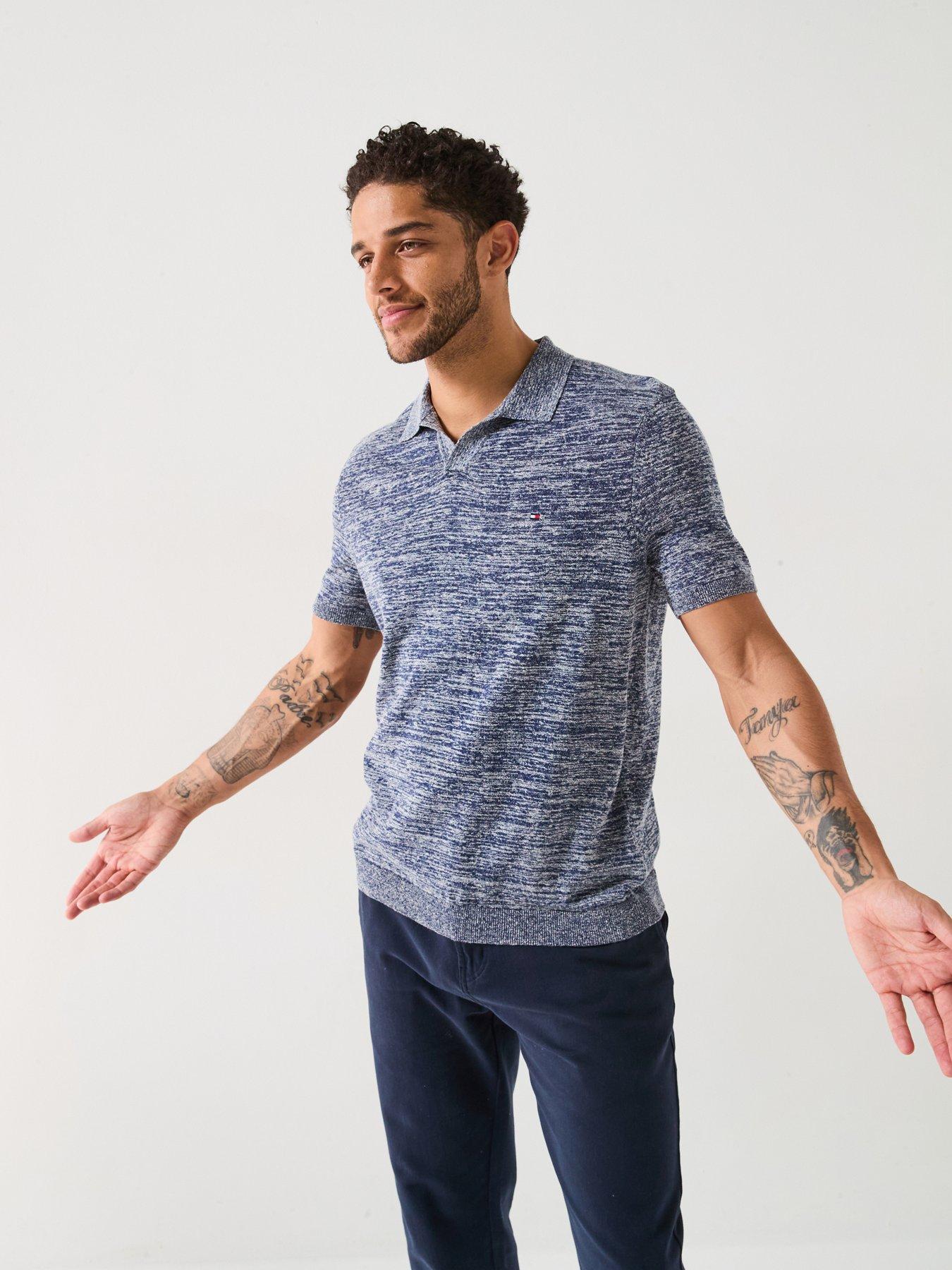 tommy-hilfiger-cotton-linen-open-collar-knitted-polo-shirt-dark-grey