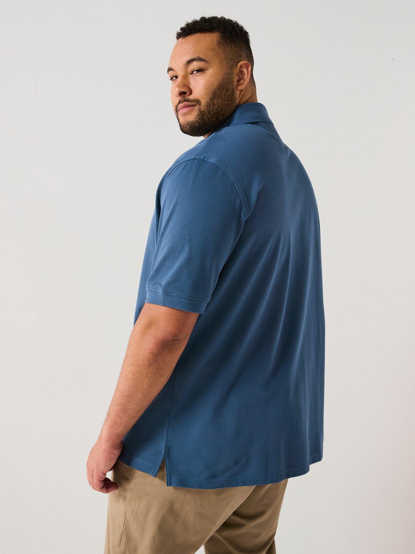 Image 2 of 5 of Tommy Hilfiger Big &amp; Tall 1985 Regular Fit Polo Shirt - Blue